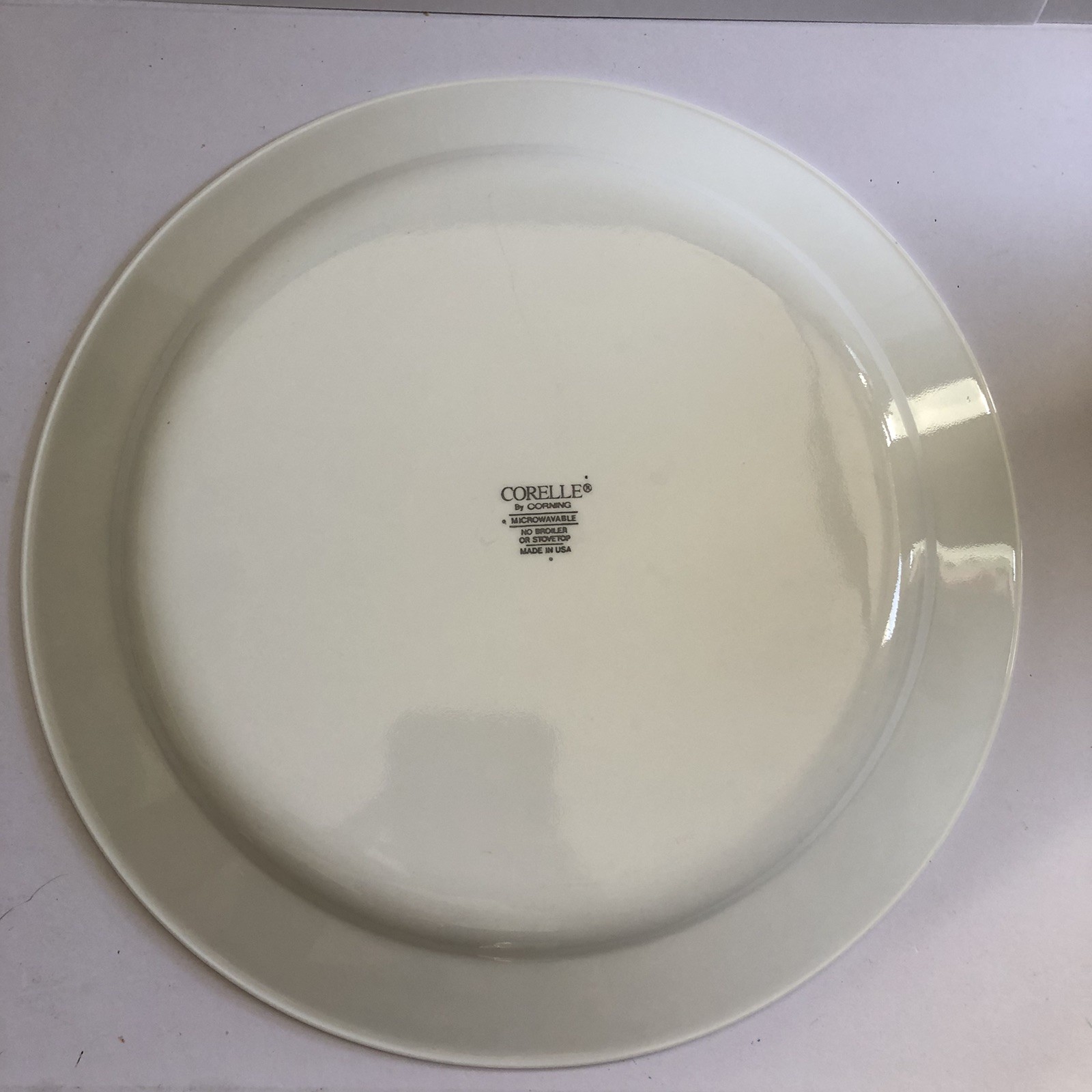 Vintage Corelle By Corning Blue Dusk Dinner Plates 10.25″ Vitrelle Set Of 8