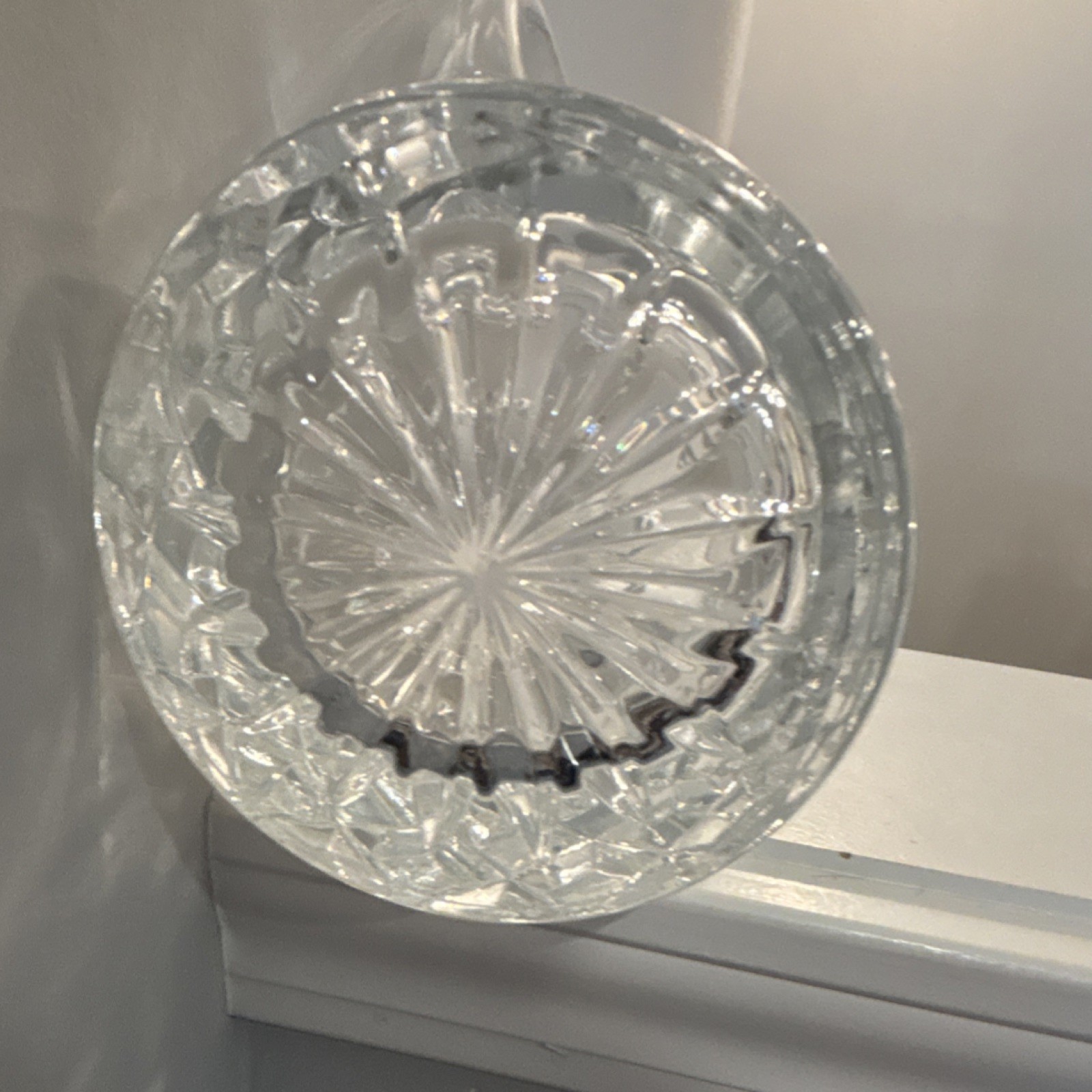 Marquis by Waterford Markham Hand Blown Cut Glass Pitcher Clear Etched Patterns