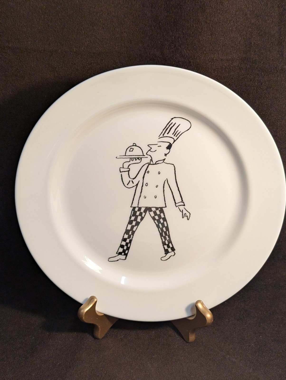 Wedgewood Grand Gourmet – Dinner Plate 9 3/4″ Chef Serving – Excellent Used Cond