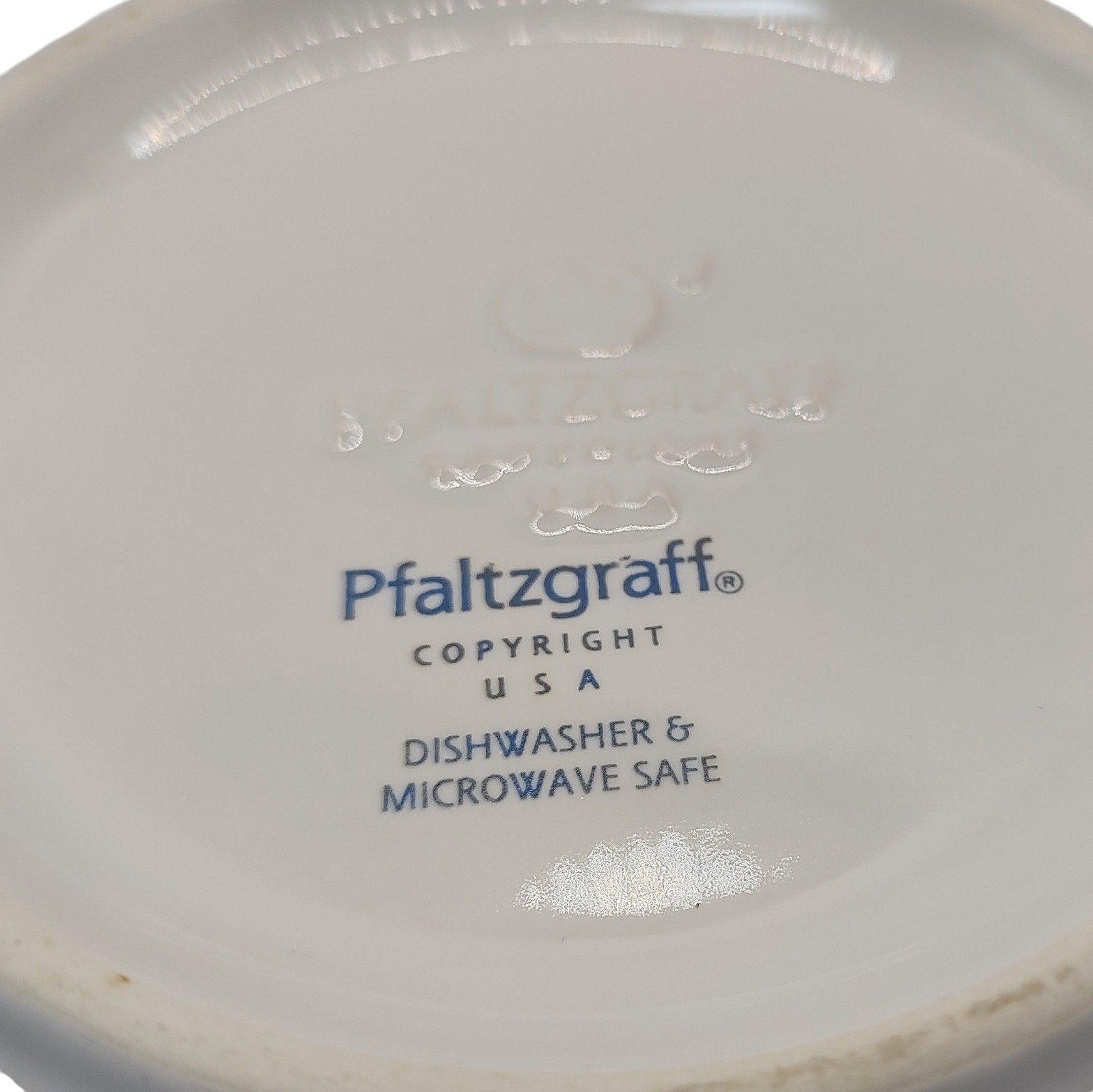 Vintage Pfaltzgraff Serving Bowl Summer Breeze Textured Basket Weave SEE