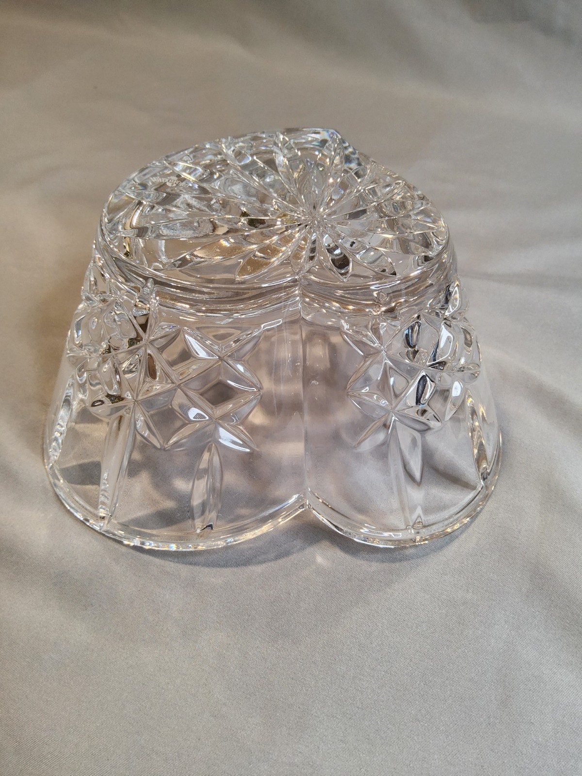 Waterford Crystal Lismore Heart Shaped Bowl.