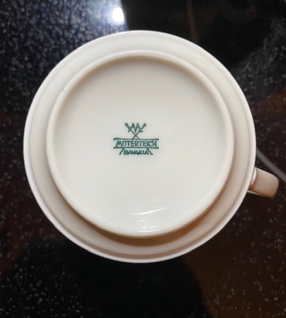 Rare 20 Pc. Mitterteich Bavarian Porcelain Coffee/tea Service for 5: K-880/2