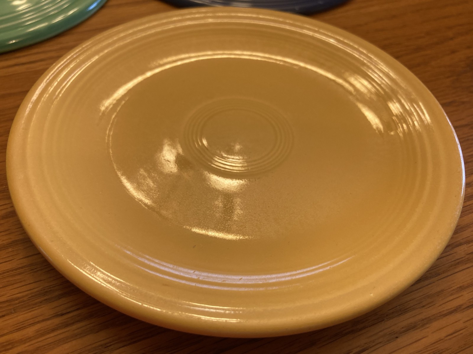 Vintage Fiesta Set of six 6″ bread plates in all 6 original colors (1936-69)