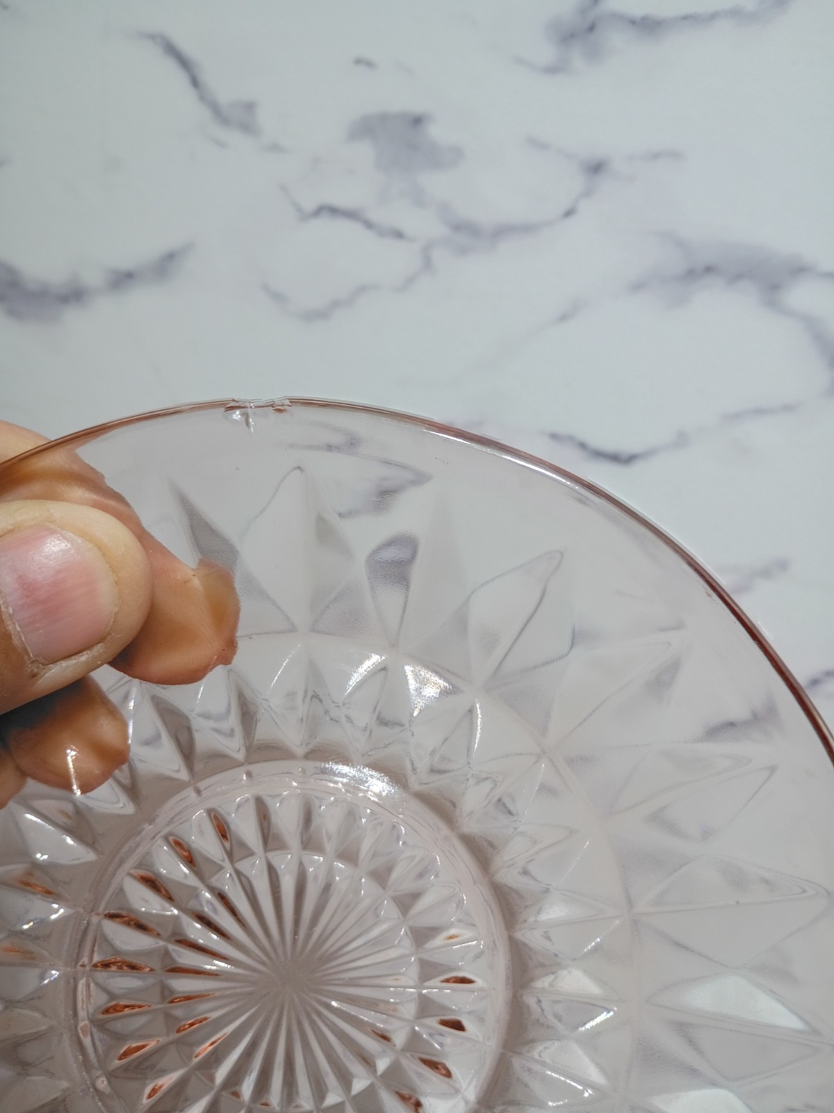 Jeannette Windsor Diamond Pink Depression Glass Lot Of 21 Vtg