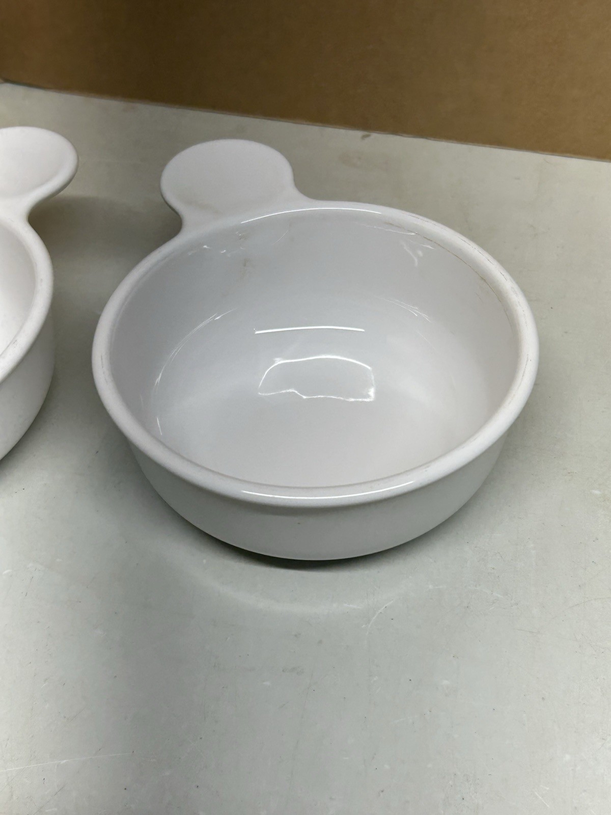 Vintage Corning Ware White 15 oz Soup Cereal Bowls P-150-B Set of 2