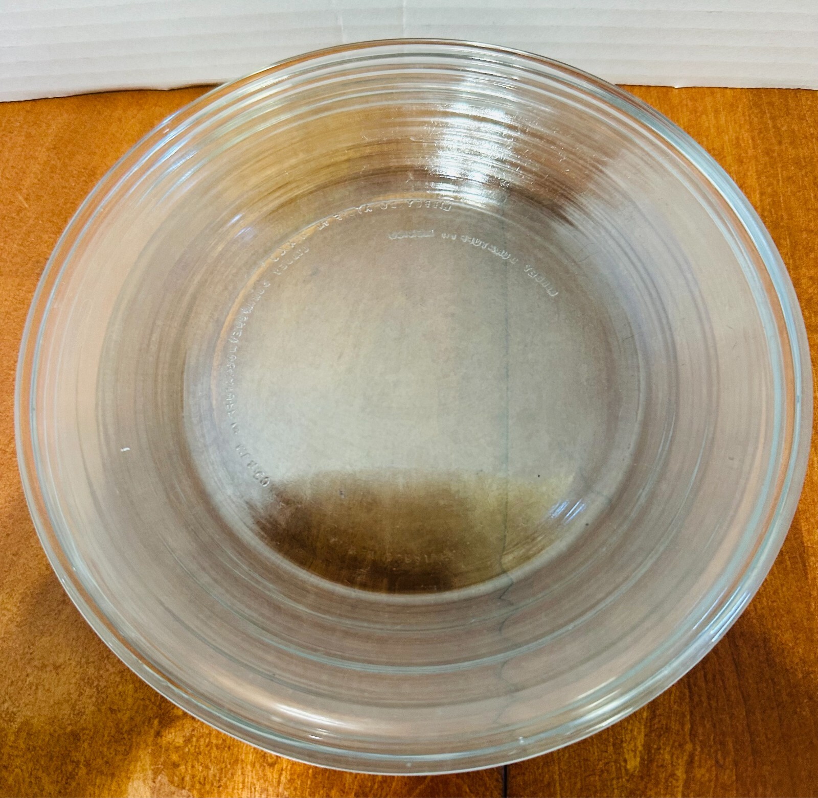 5 Vintage Clear Glass Salad Plates by Libby “Duratuff” Made in Mexico 7.5 inches