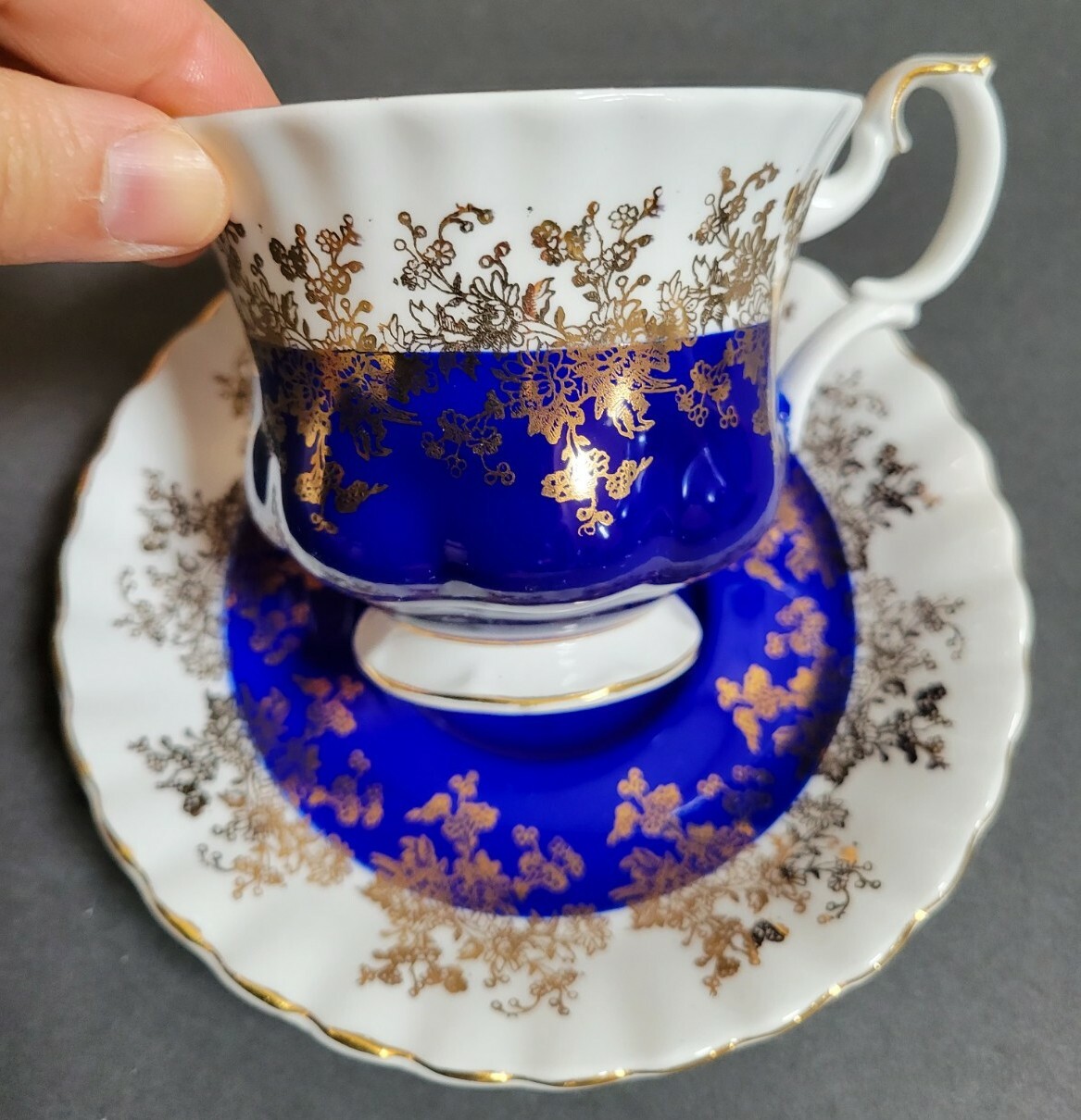 Royal Albert Regal Series Cup & Saucer EXC