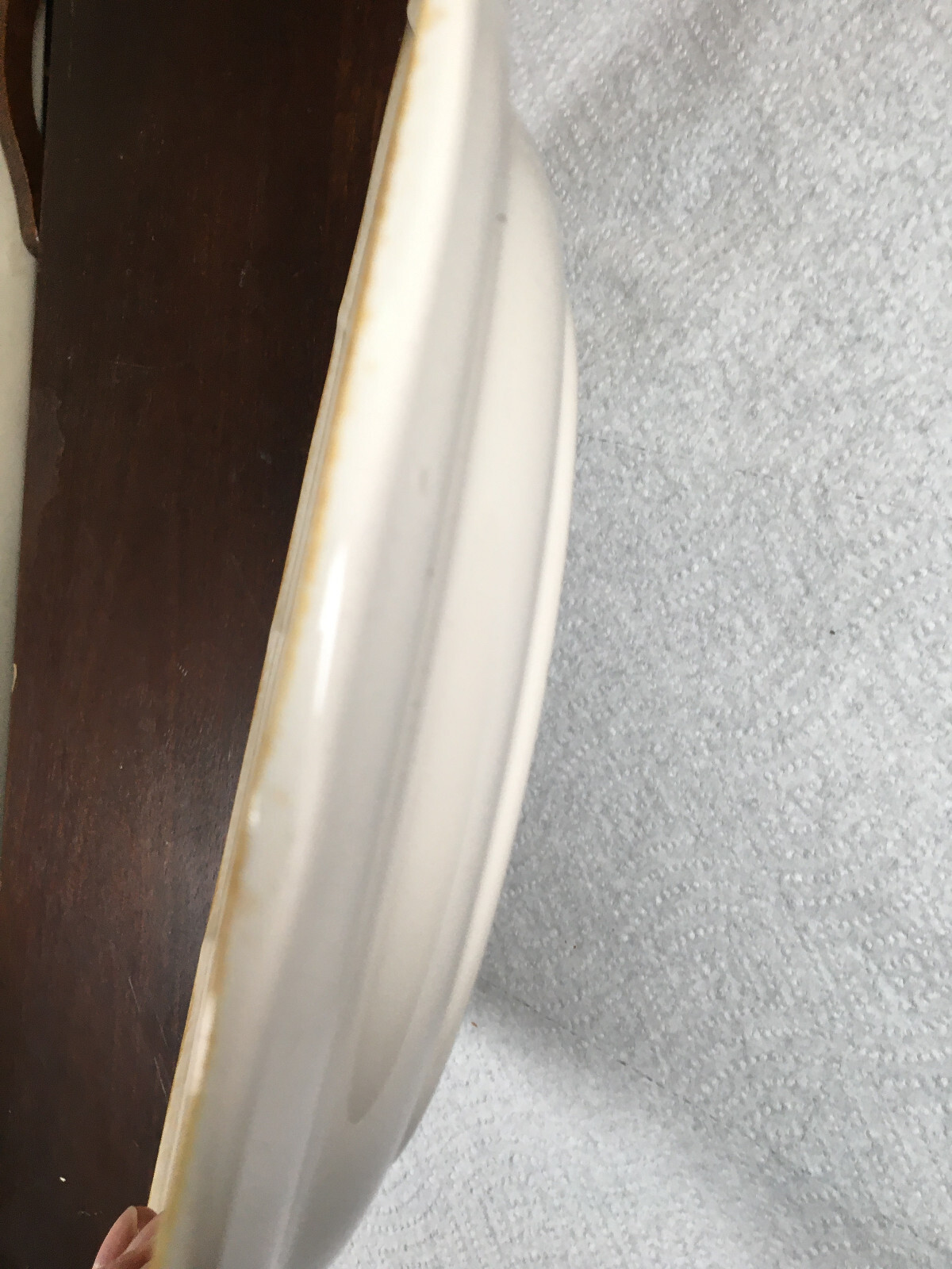 MIKASA Country Charm Large Serving Platter Golden Beige 12 1/2″ FG 000