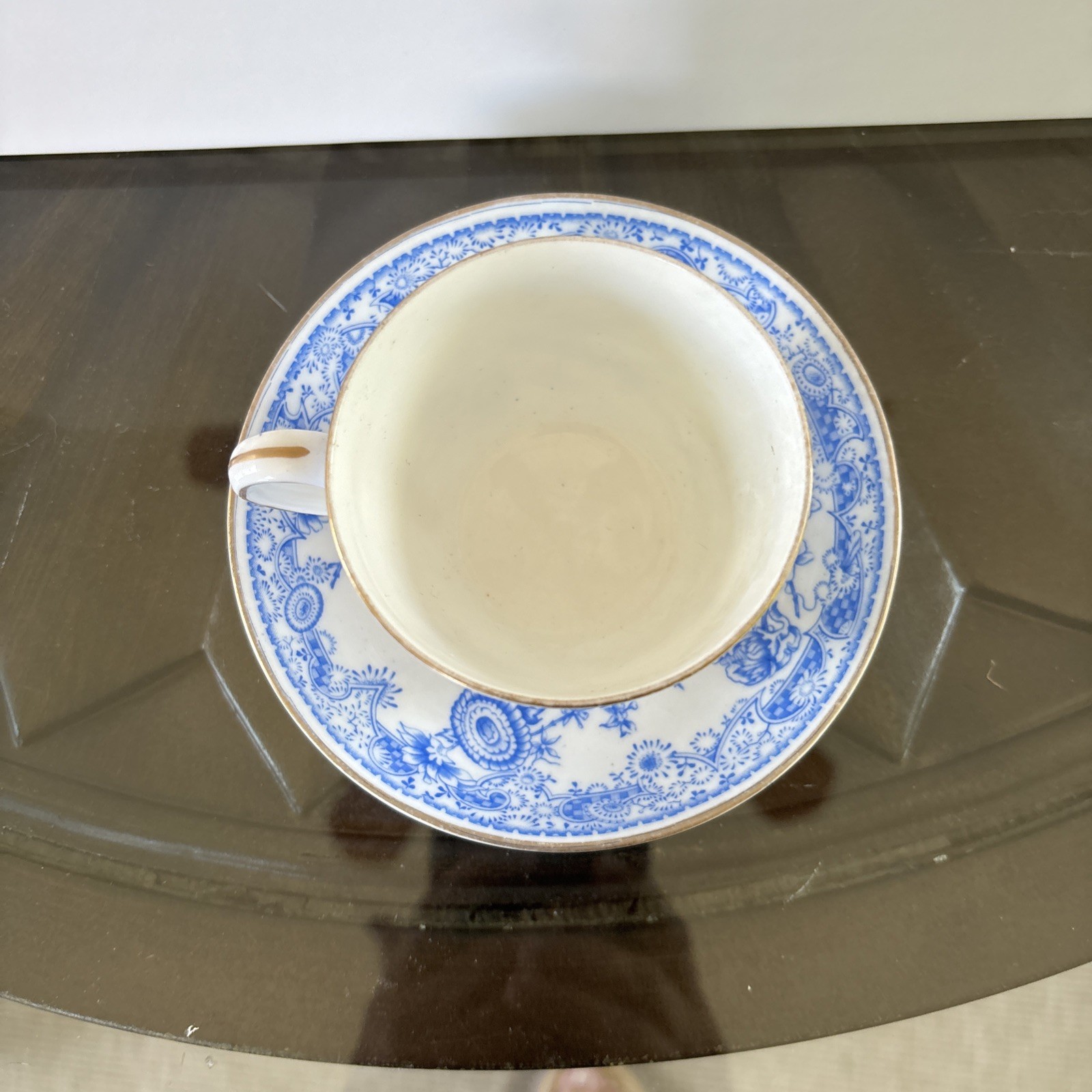 Minton Melton Pattern Blue Transferware Pieces