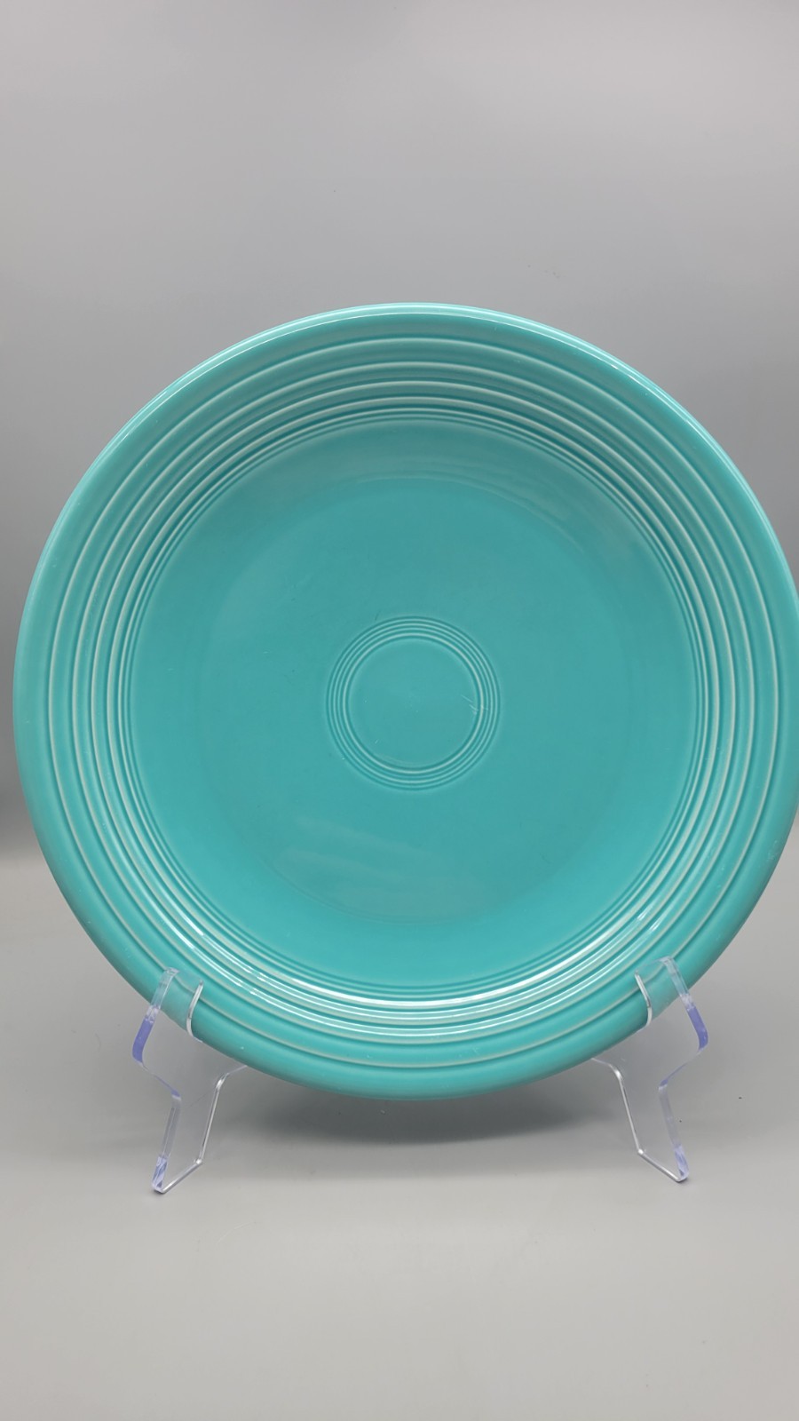 Fiesta Turquoise 12″ Chop Plate Round Serving Platter Lead Free