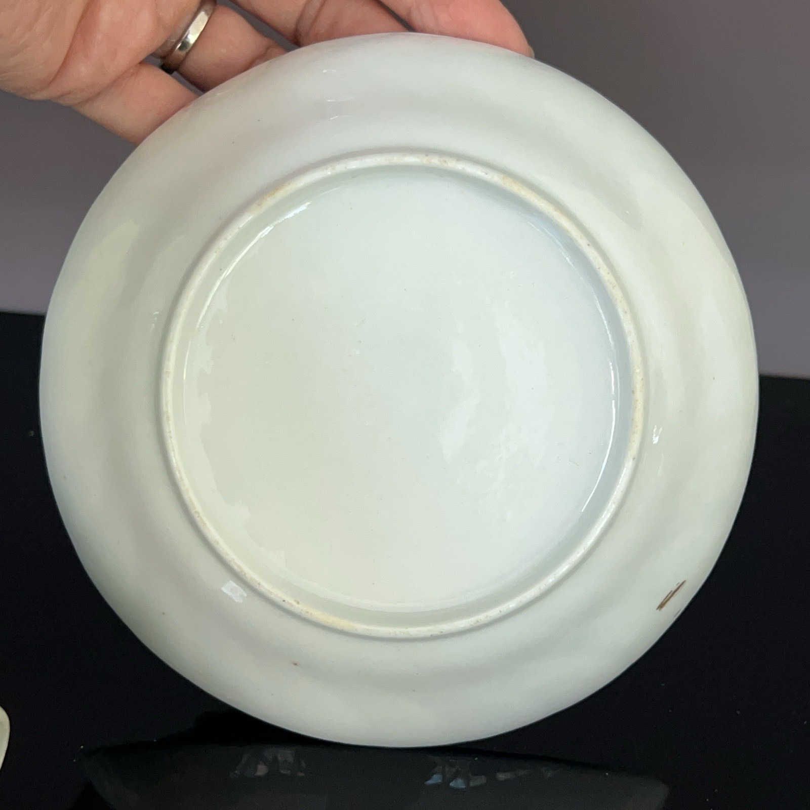 Antique Early Coalport Cup Saucer John Rose Period C1790s England Porcelain Gilt