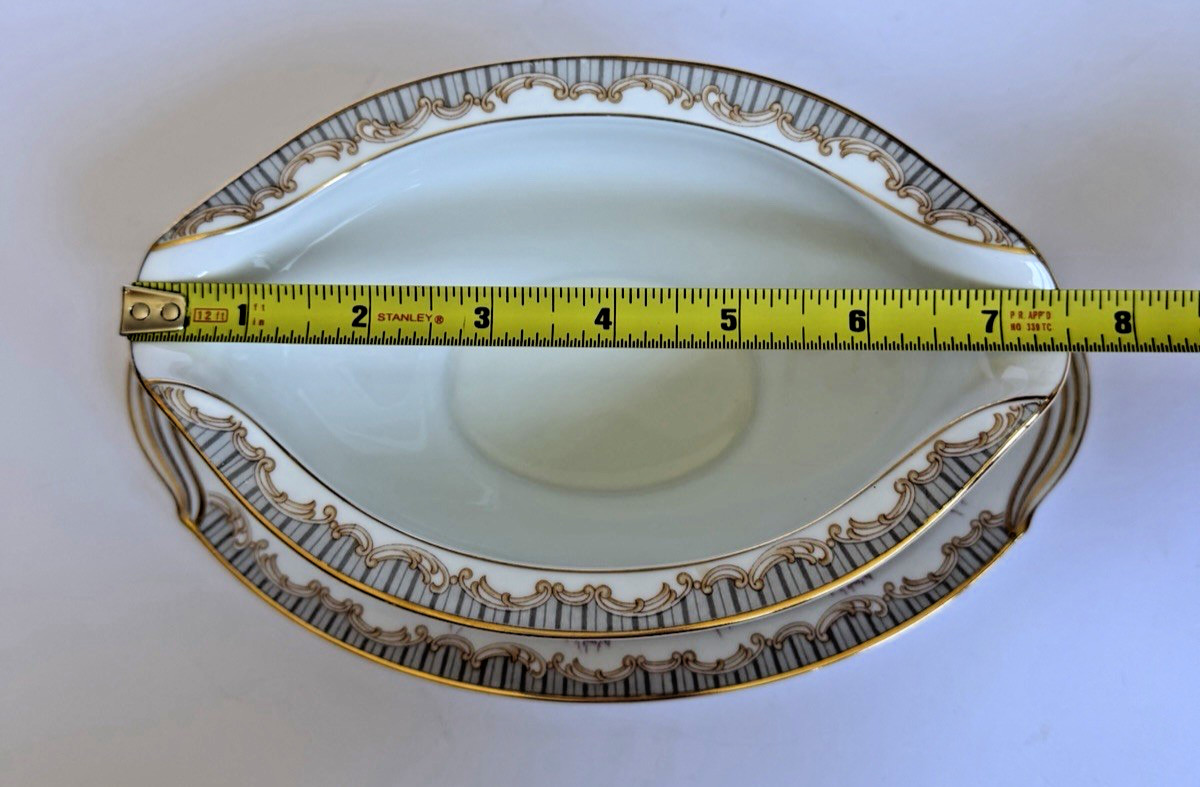 VTG Noritake RIDGEWOOD 5201 Serving Pieces *LOT OF 4* Japan Platter Bowls Gravy