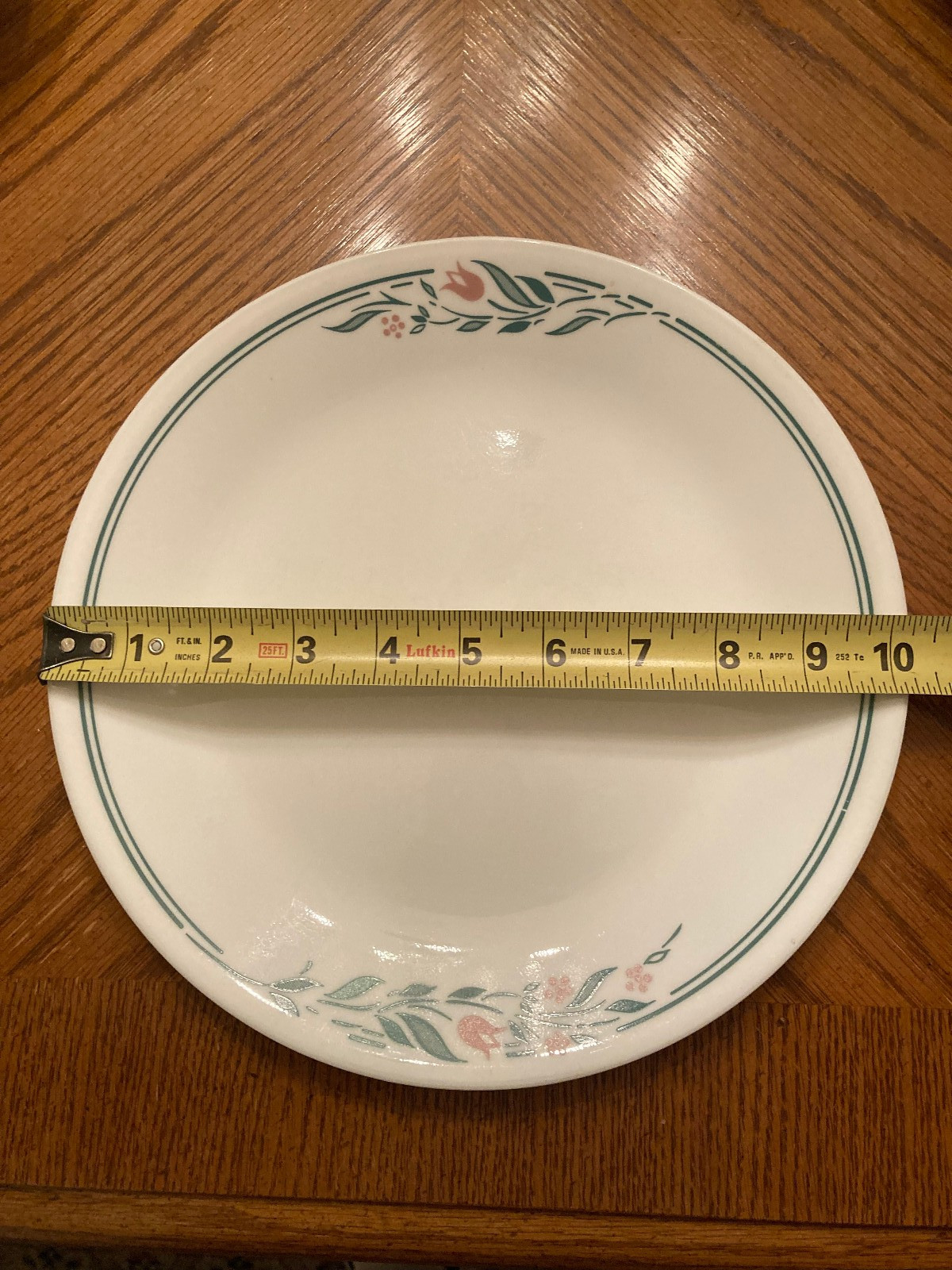 Corelle by Corning Rosemarie Dinner Plate 10.25″ Diameter