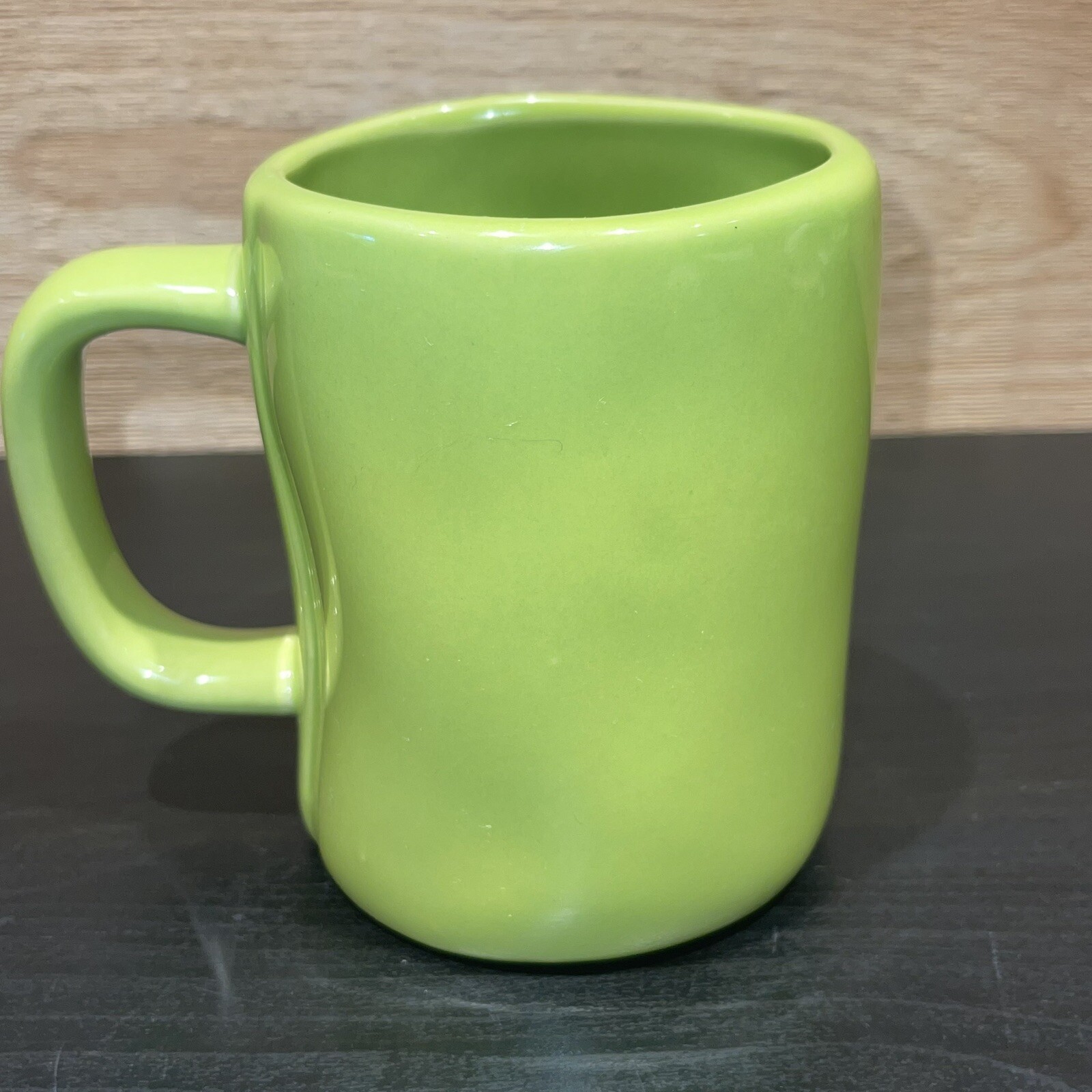 RAE DUNN by Magenta Green Halloween TOXIC Coffee Mug Cup Holiday Decor NWT HTF