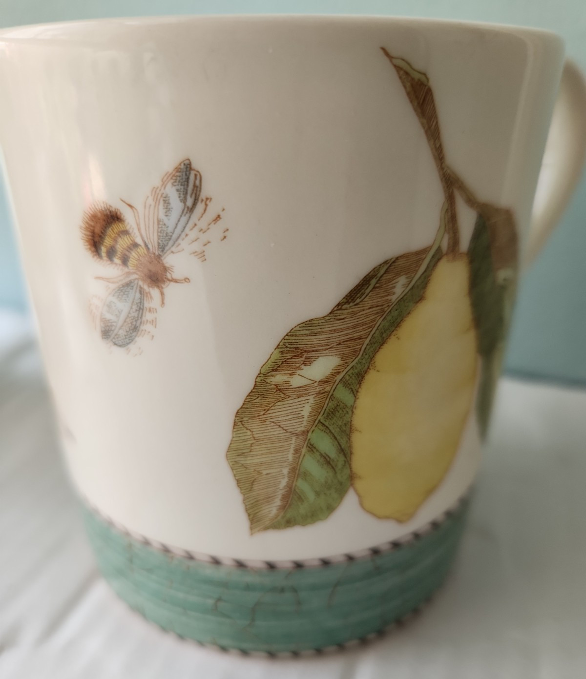 Wedgwood Queensware 1997 Sarah’s Garden Mugs–Lot of 3– Made in England/UK