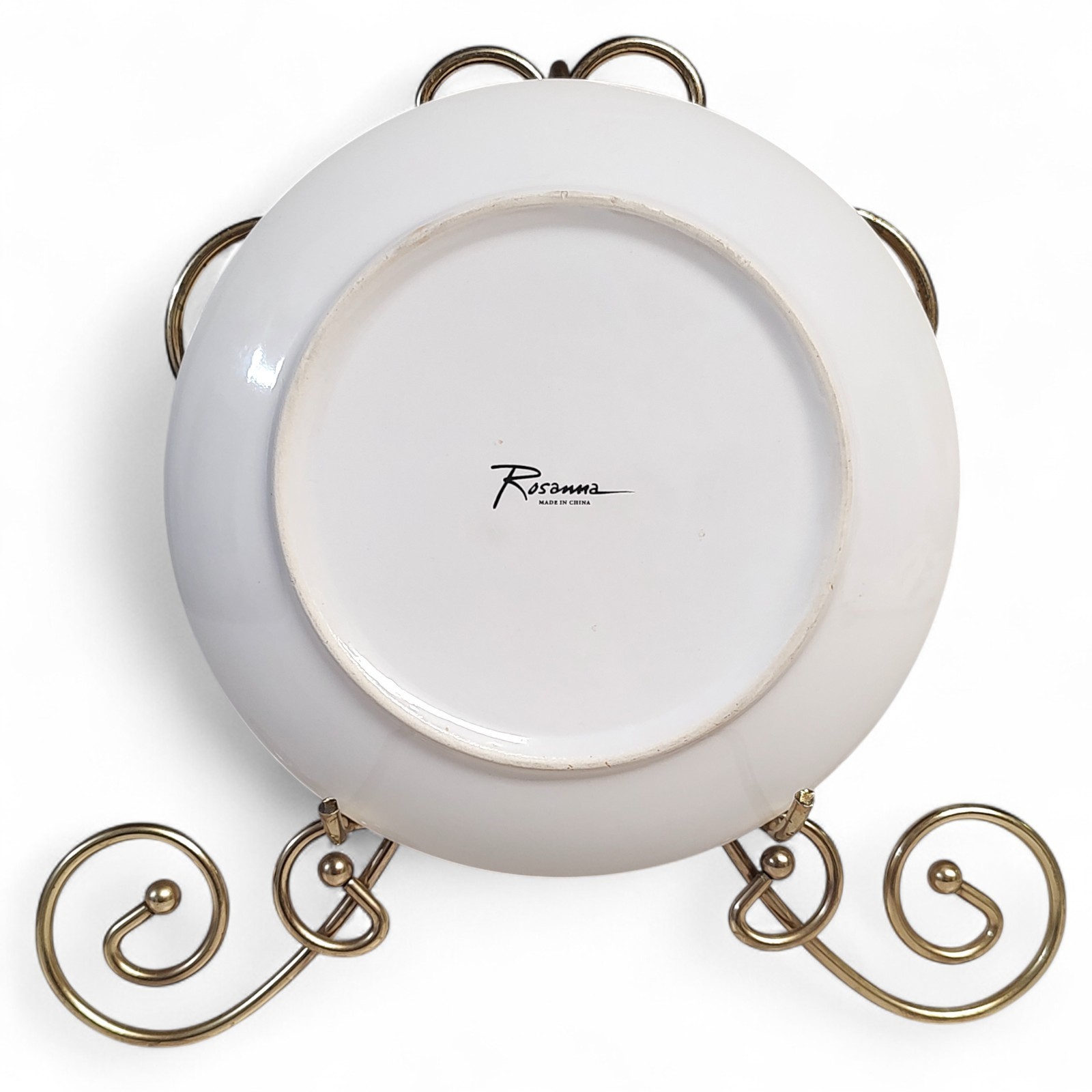 Easter Chicky By Rosanna Pink & Yellow 8″ Plate