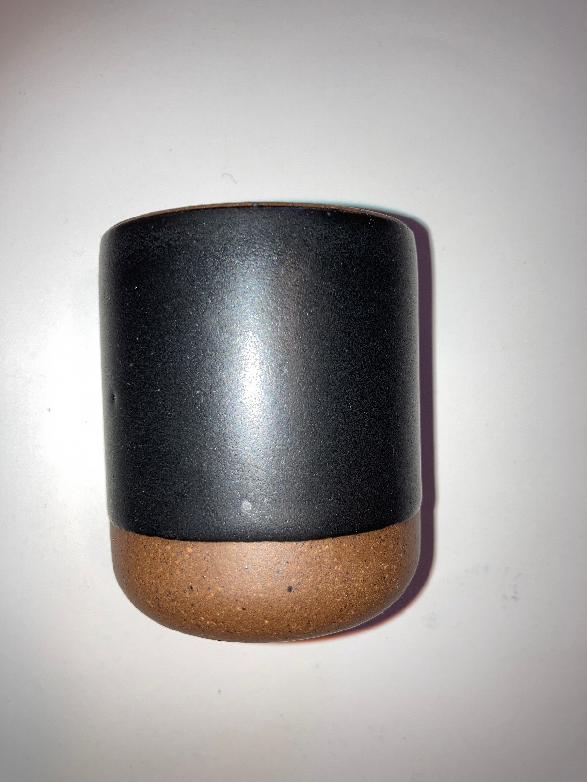 EAST FORK-Asheville NC Pottery-TINY CUP MUG-Black Mountain Matte Glaze-New
