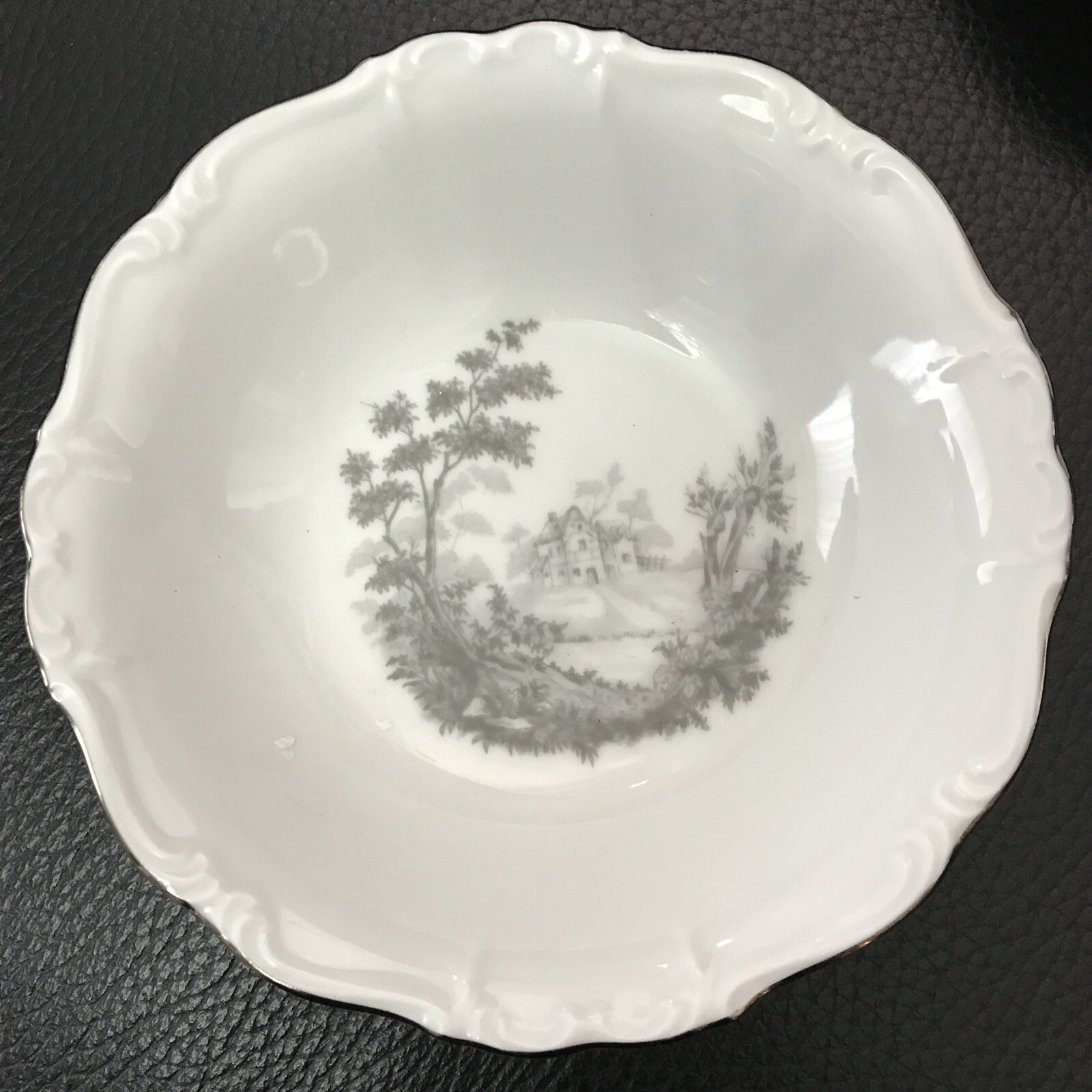 Edelstein Maria Theresa Set Of 4 Plates: Dinner , Salad, Bread, Dessert. Exc!
