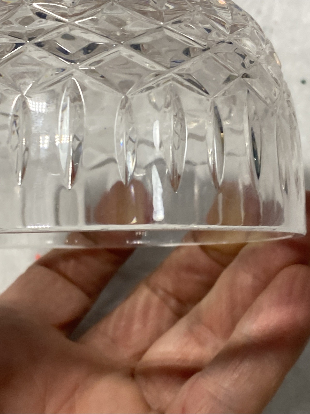 Antique Waterford Crystal made in Ireland Candy 4” Dish Bowl