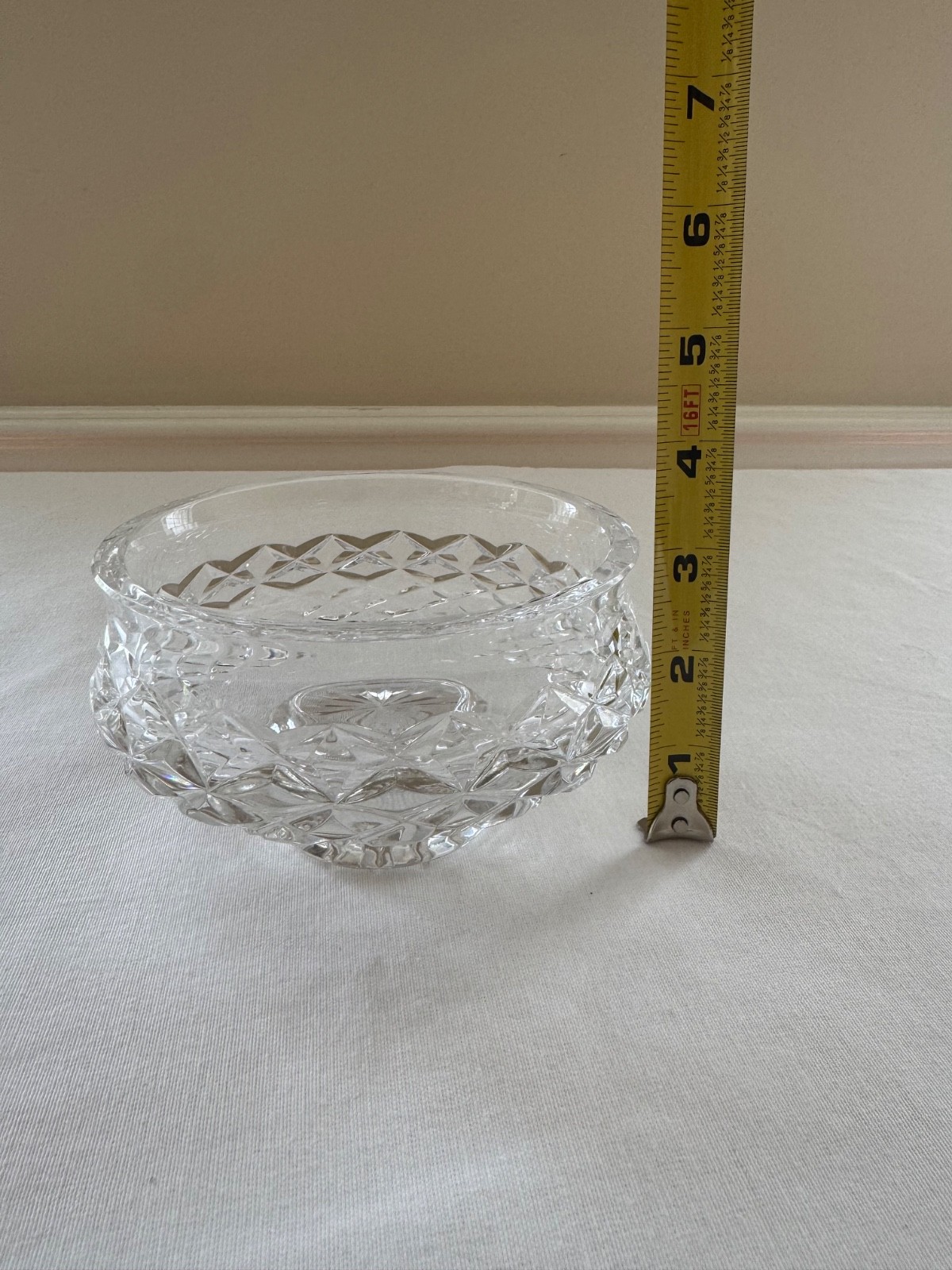 Waterford Crystal 5″ FOOTED BOWL Candy Dish Excellent Condition!