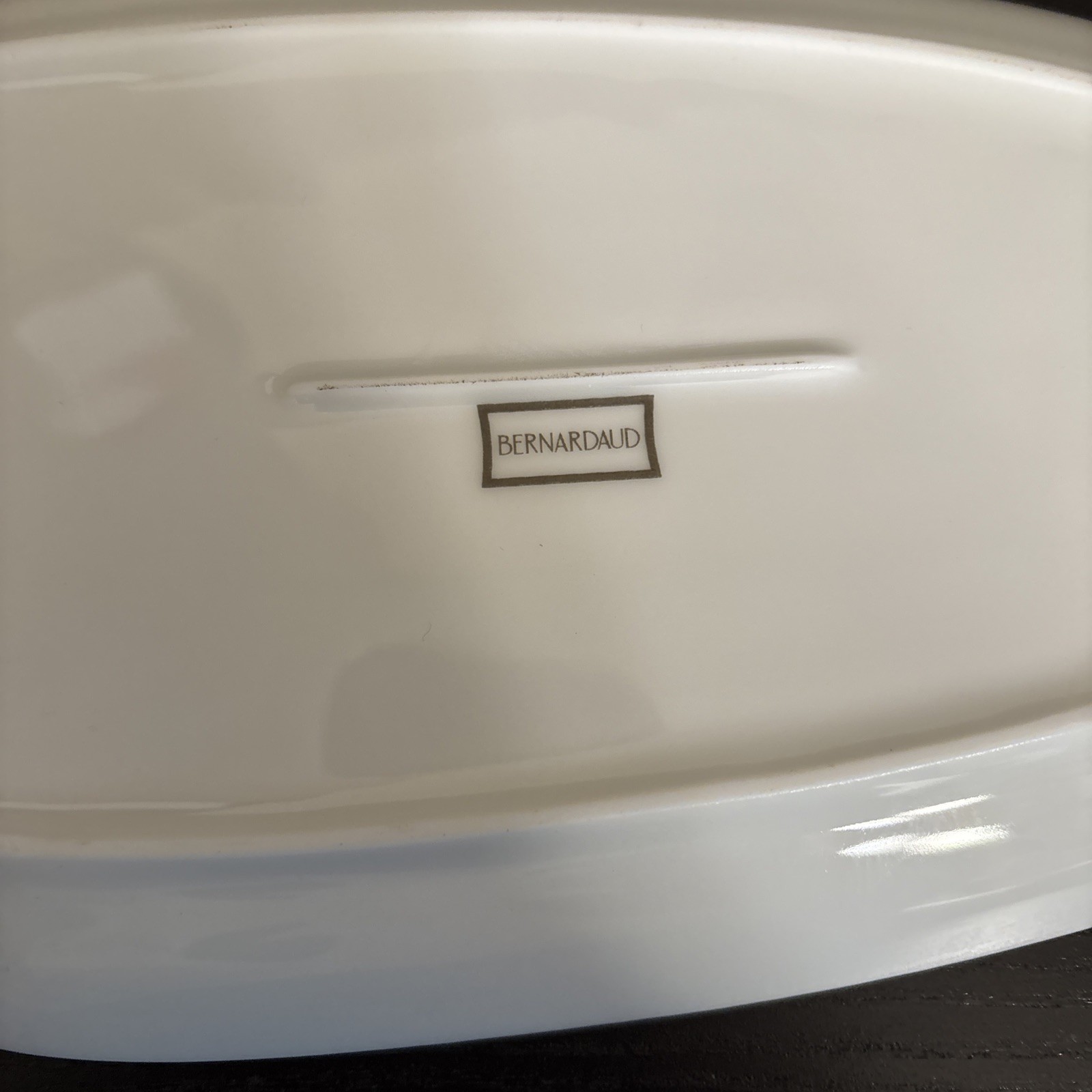 Bernardaud Prime Time White Bread Plate(s) Asymmetrical