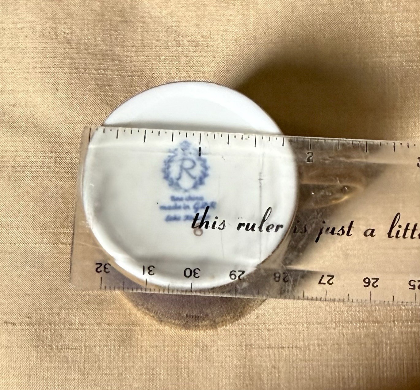Vintage Reichenbach Echt Kobalt Demitasse Cup & Saucer Cobalt Blue Gold GDR EUC