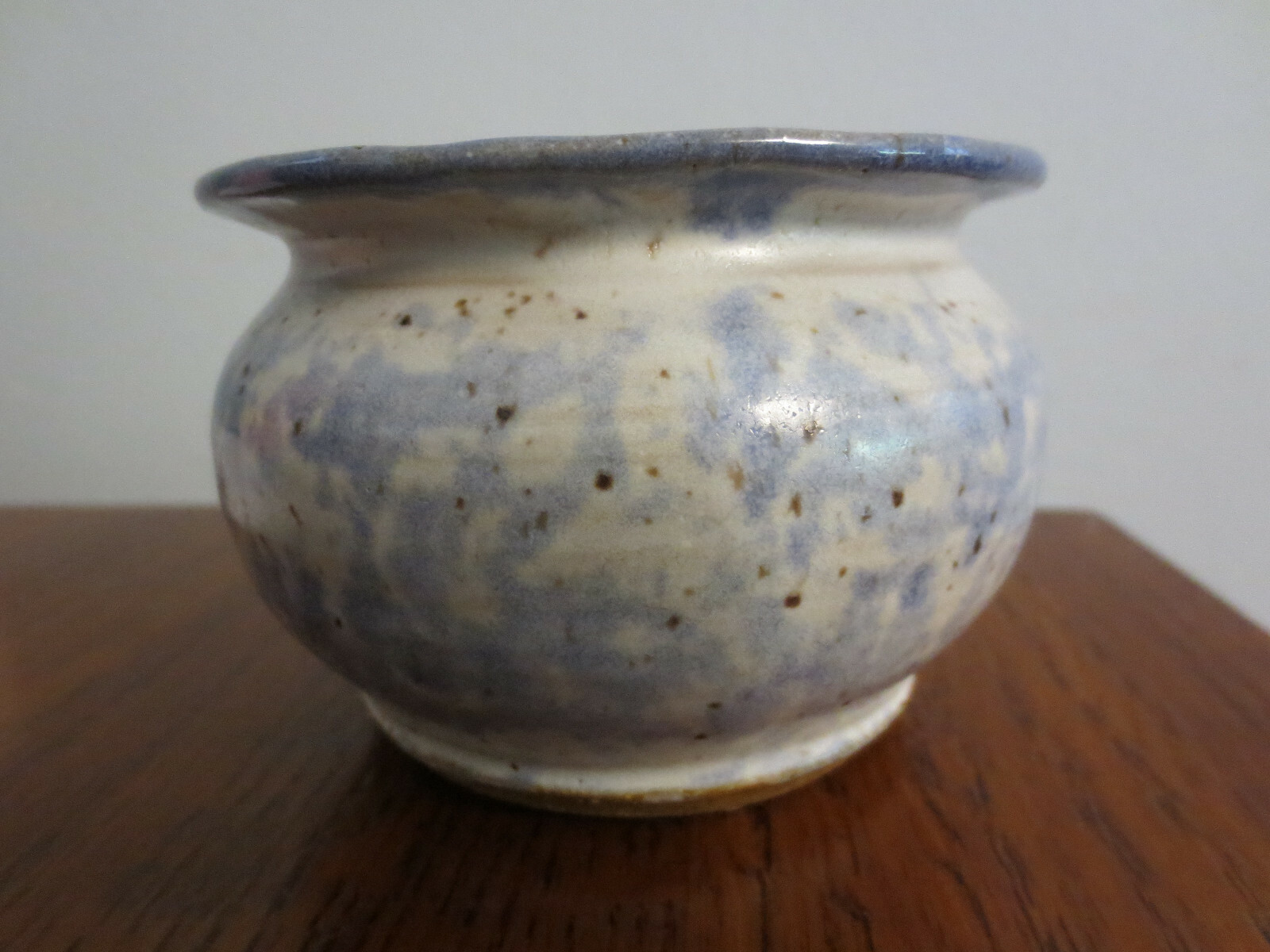 SMALL SEAGROVE NORTH CAROLINA KINGS POTTERY 1995 CONDIMENT TRINKET BOWL SIGNED