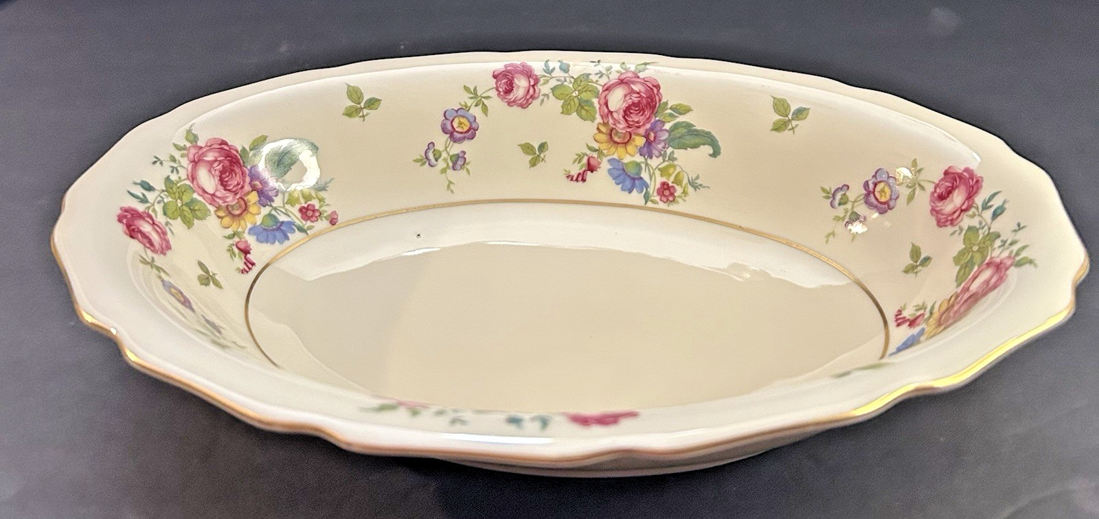 THOMAS IVORY ROSEMONT 10.5” Oval Vegetable Bowl BAVARIA GERMANY