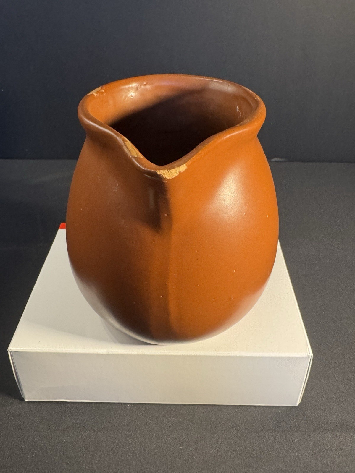 Brown Vase Water Pitcher Pottery Glazed