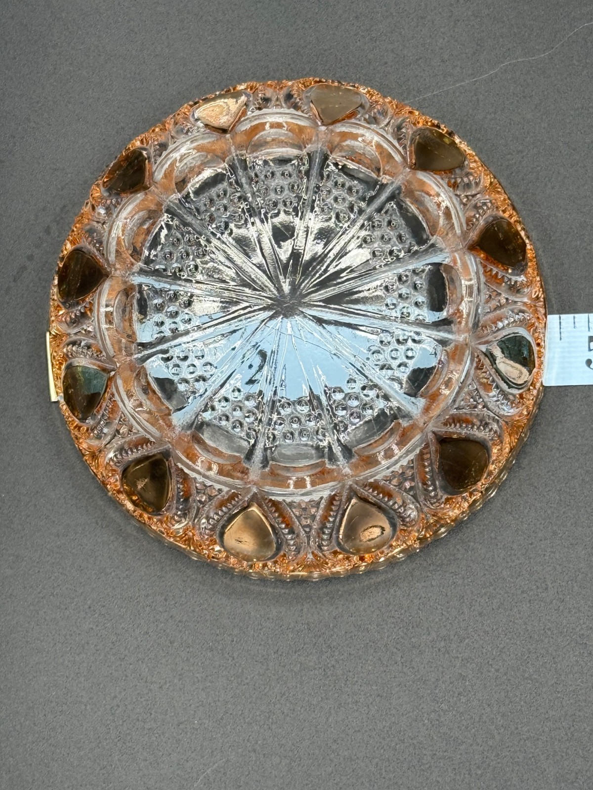 6 Antique EAPG U.S. Glass New Jersey Berry Bowl Pieces 1900-1908 4 1/2”
