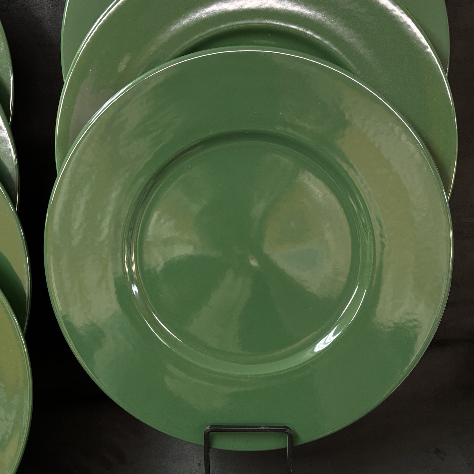 Mikasa Color Spectrum CA401 Hunter Green Charger Plate 12 1/2 Inches