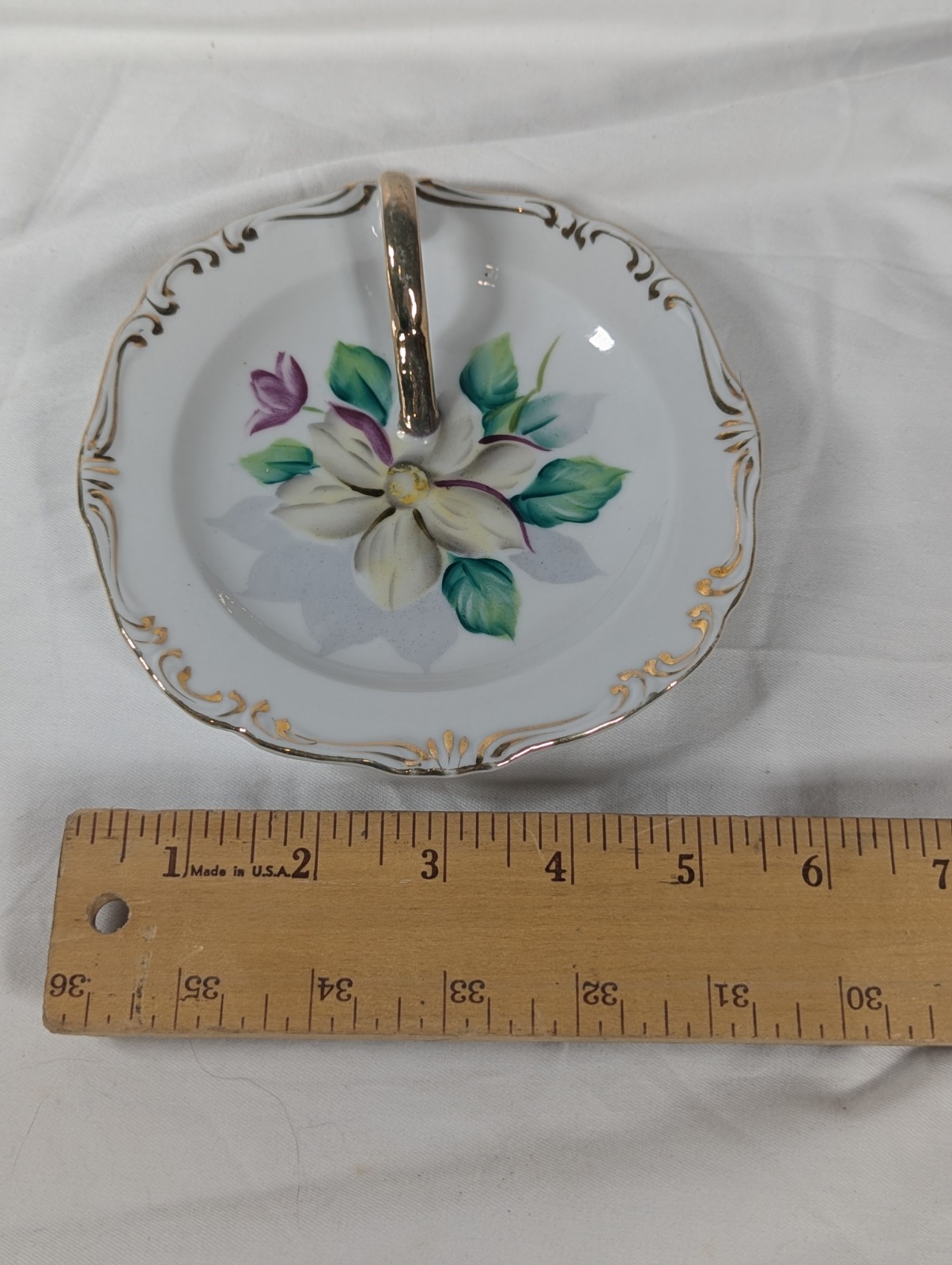 Rosetti Chicago Vintage Bon Bon Candy Tidbit Plate Made In Occupied Japan