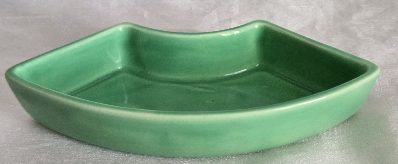 1936 RARE OLD VINTAGE FIESTA RELISH TRAY INSERT VINTAGE GREEN FIESTA FIESTAWARE