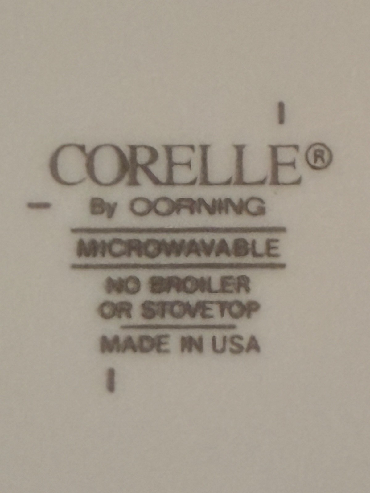 Corelle by Corning White Enhancements Dinner Plate 10.25″ Diameter .95″ Tall