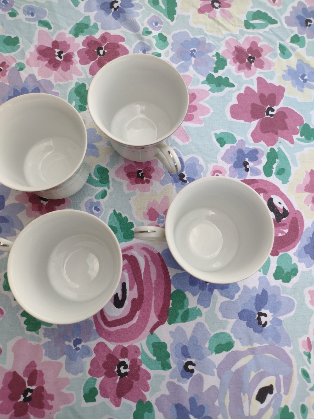 Four Piece Set M China From Japan Pattern Karen Ware Including Serving Platter