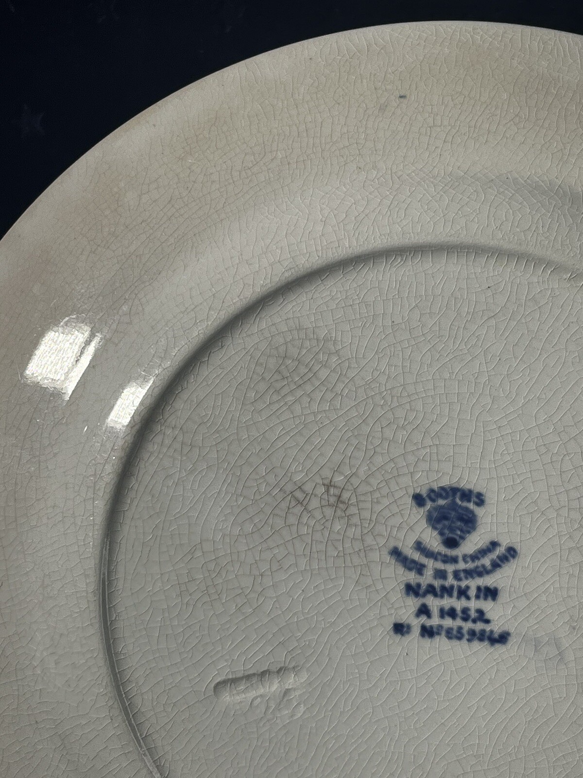 BOOTHS Vintage Set Of 6~7 7/8” Salad Plates NANKIN pattern English Silicon China