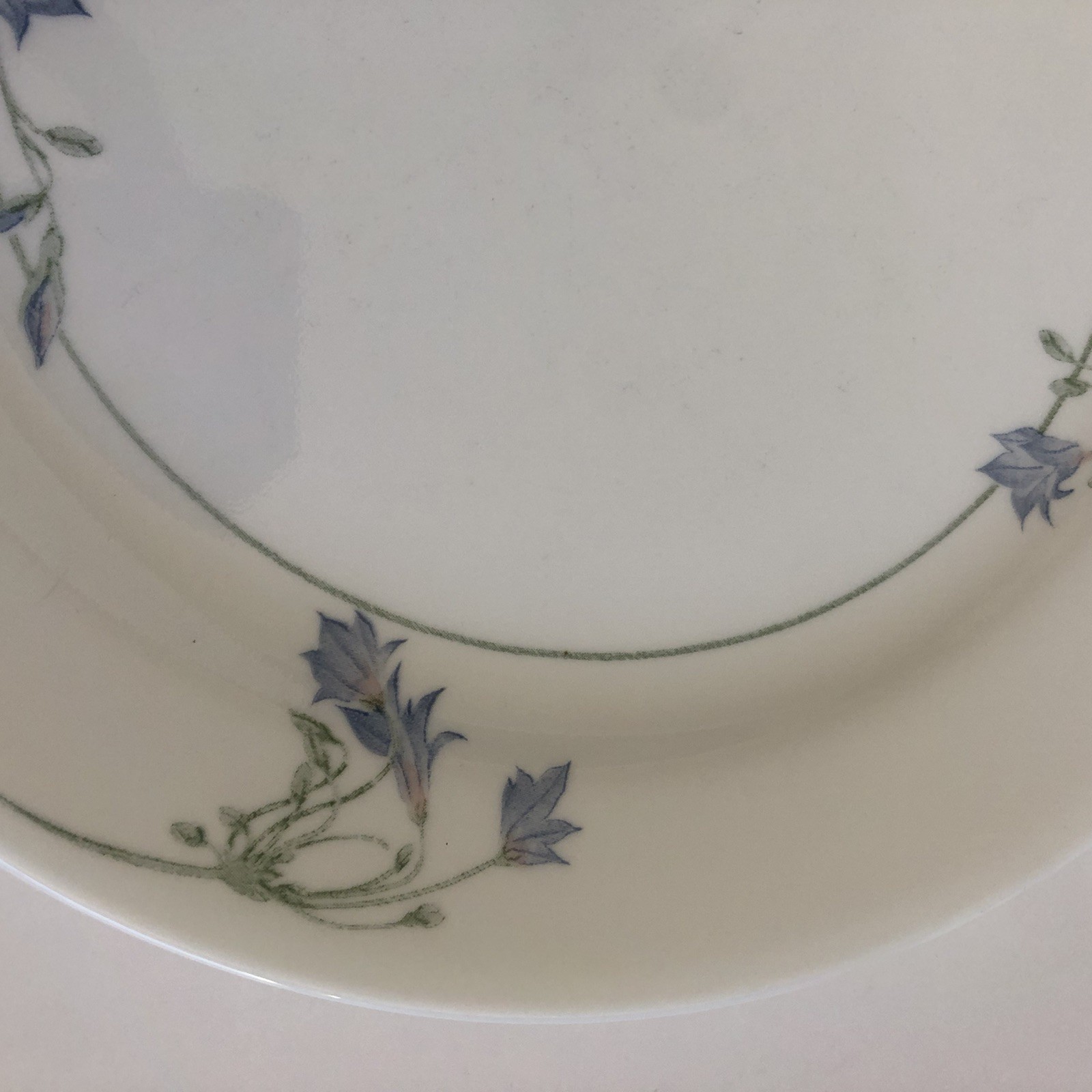 Vintage Corelle By Corning Blue Dusk Dinner Plates 10.25″ Vitrelle Set Of 8