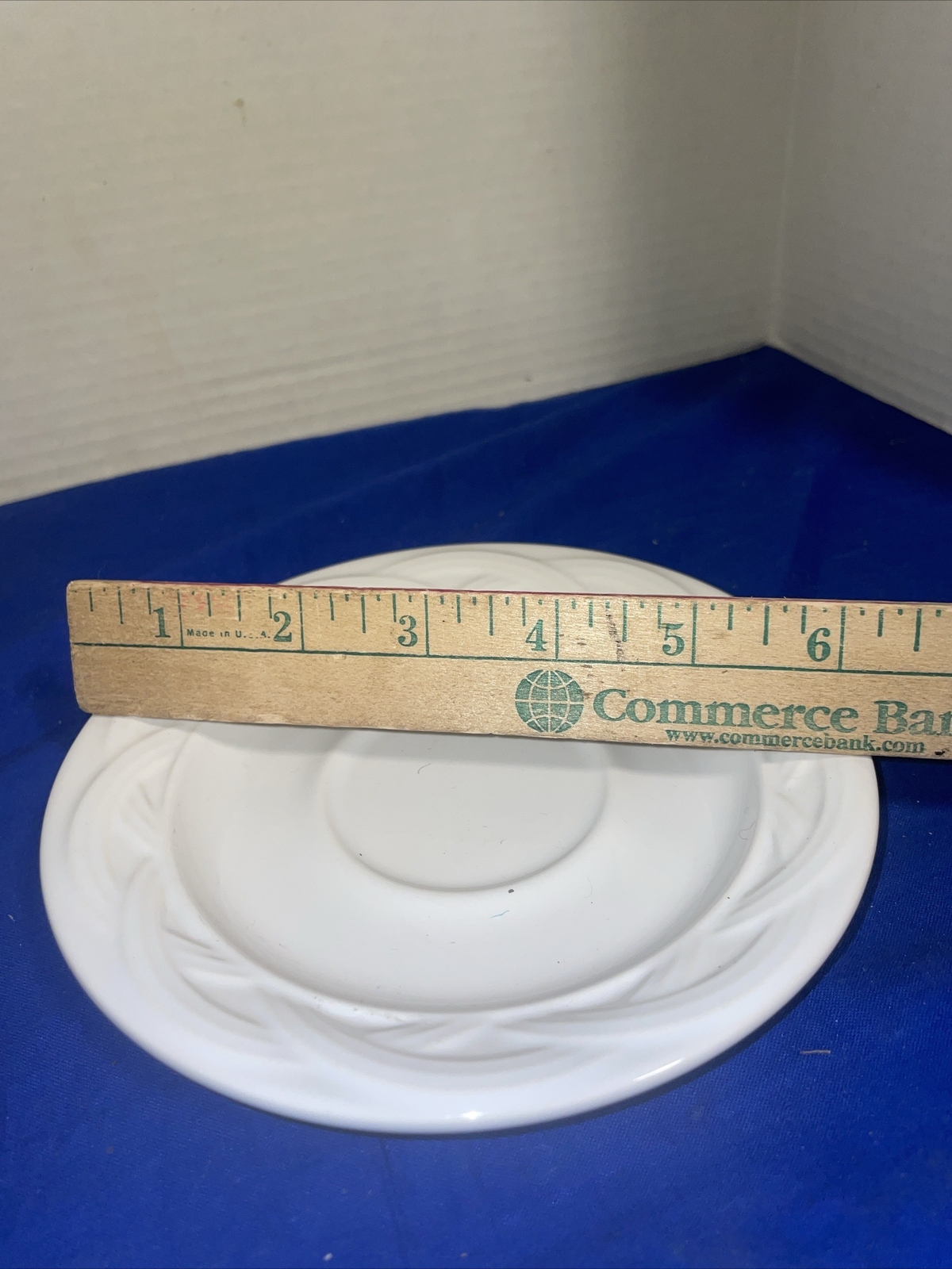 Elegant Pfaltzgraff White Acadia Dining Collection 6”- Estate Find