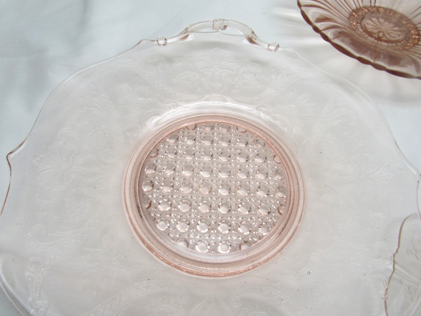 Vtg Mixed Lot of Pink Depression glass Dishes MacBeth-Evans Lancaster Imperial