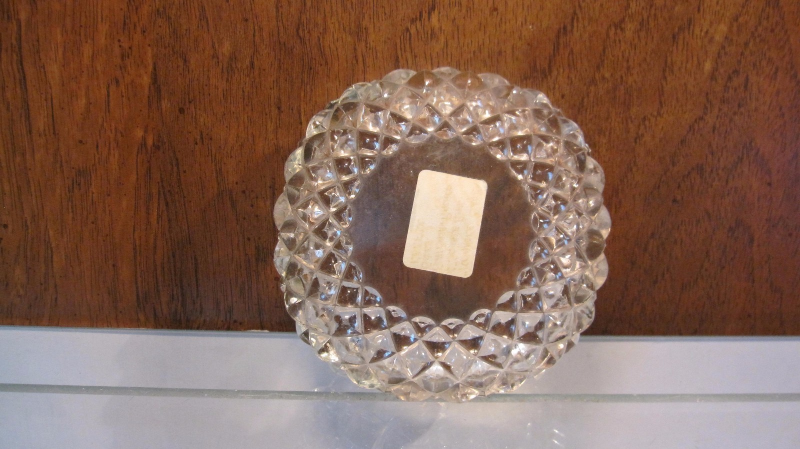 EAPG ☆ Set of 2 ☆ Roanoke Clear Berry Bowl Pinched Sides ☆ ca 1890 ☆ 4″ Square
