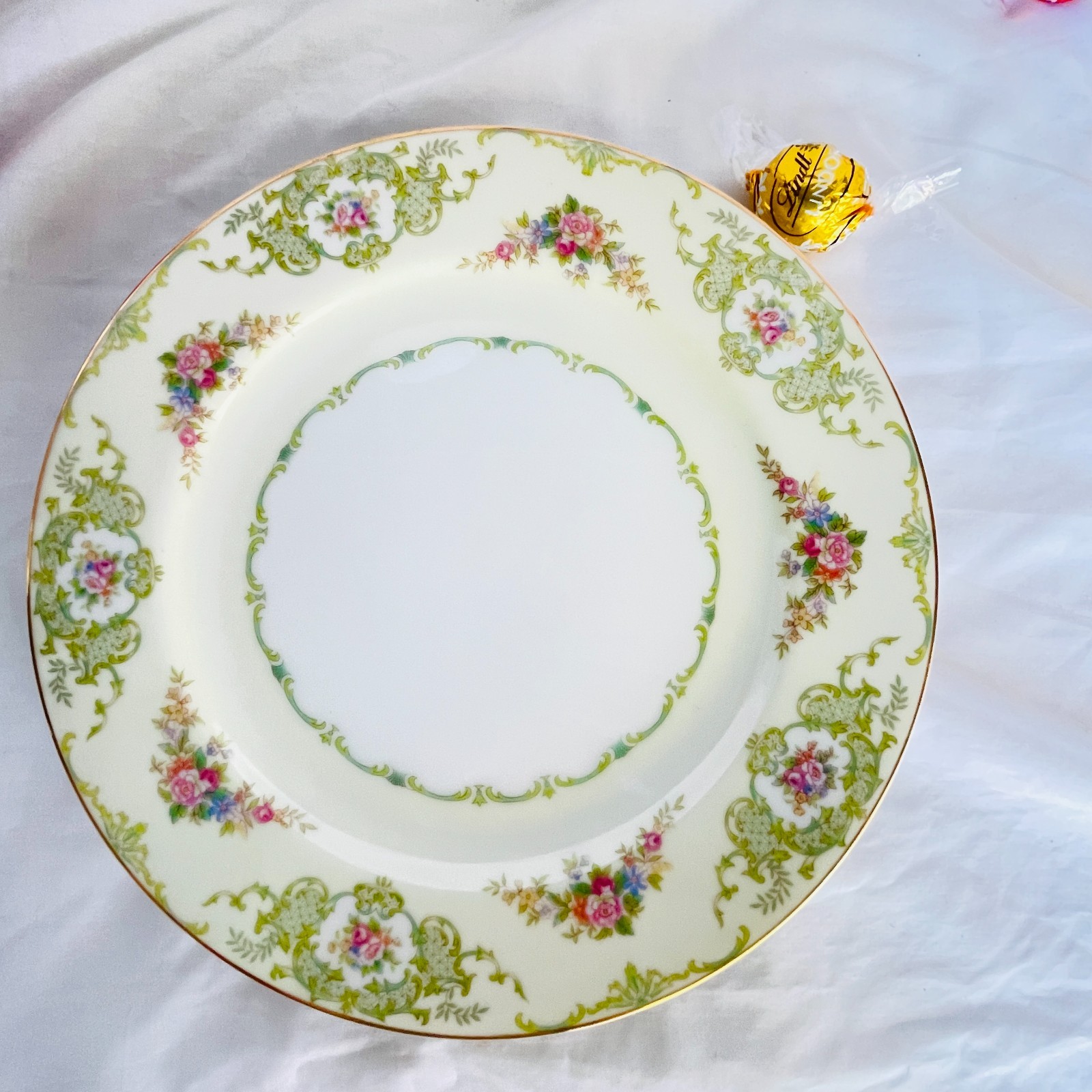 Vintage 1930s Noritake China “M” Glendola Dinner Plate Japan 12 available