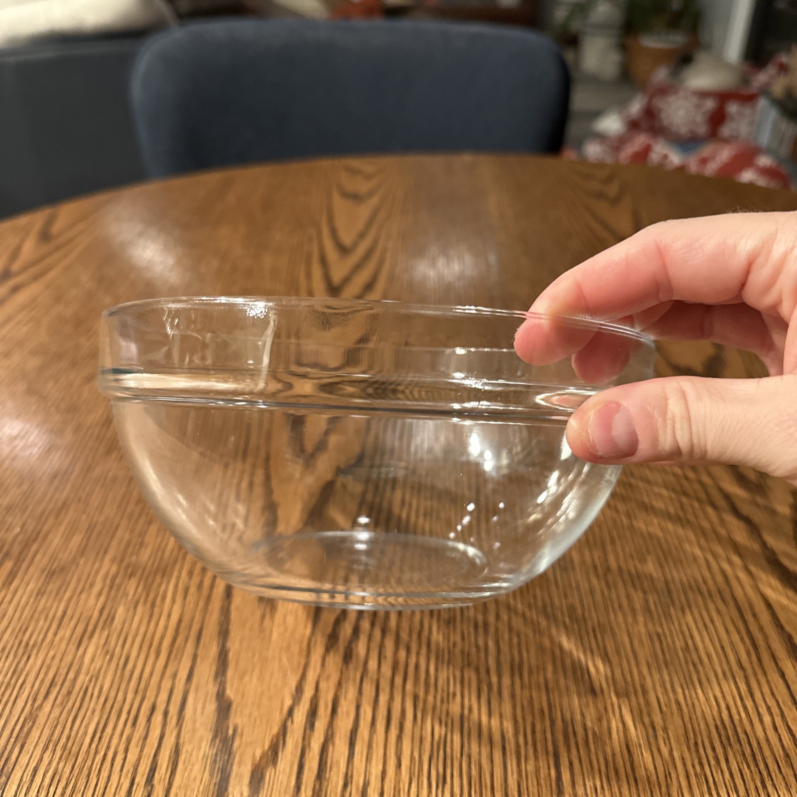 ARC Clear Glass Mixing Bowl 7.75”
