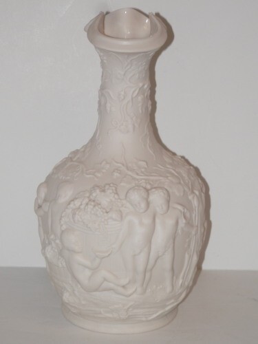 COPELAND 10 3/8″ TALL CIRCA 1850-1860 PARIAN JUG “THE VINTAGE” MINT! BUY IT NOW!