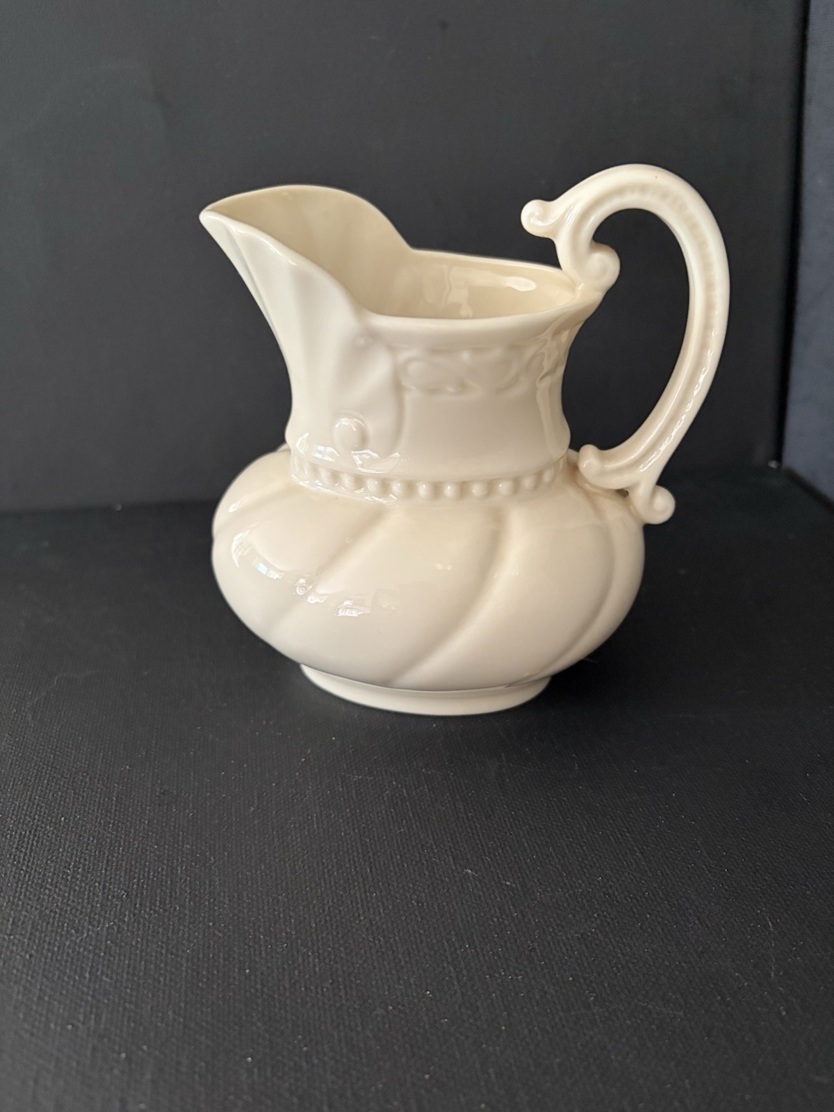 Lenox Colonial Collection Creamer 1953-1988. Vintage, Green Stamp.