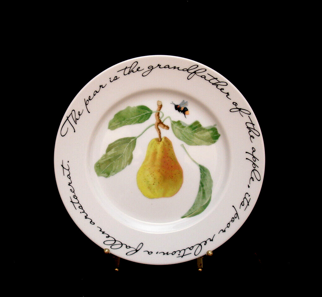 Orchard Suite by Williams-Sonoma SALAD PLATE 7 3/4″ SET / 4