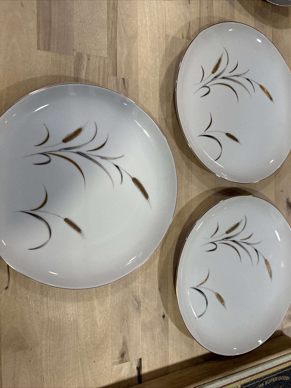 Set Of 3 Correct Table Service Eternal Harvest 10 3/8″ Dinner Plate