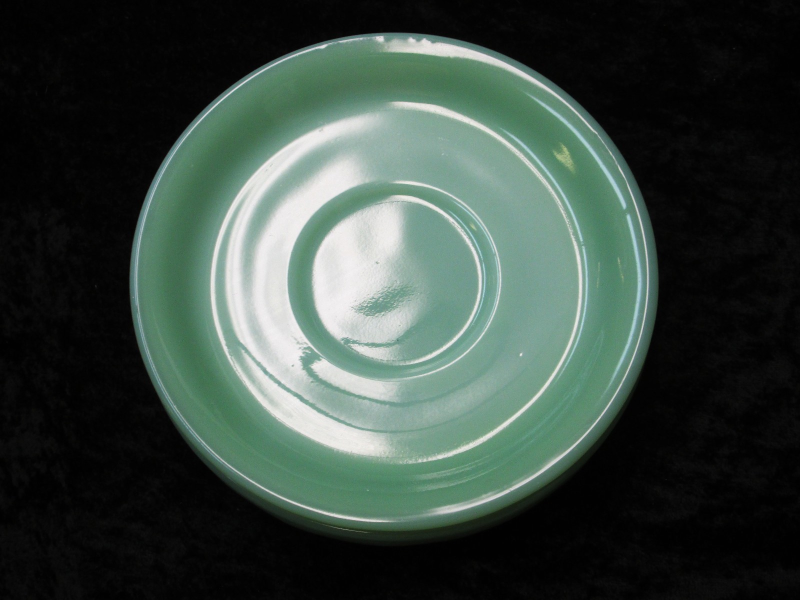 Fire-King Jade-ite Restaurant Ware #G319 Cup & #G295-6″ Saucer Mint NOS
