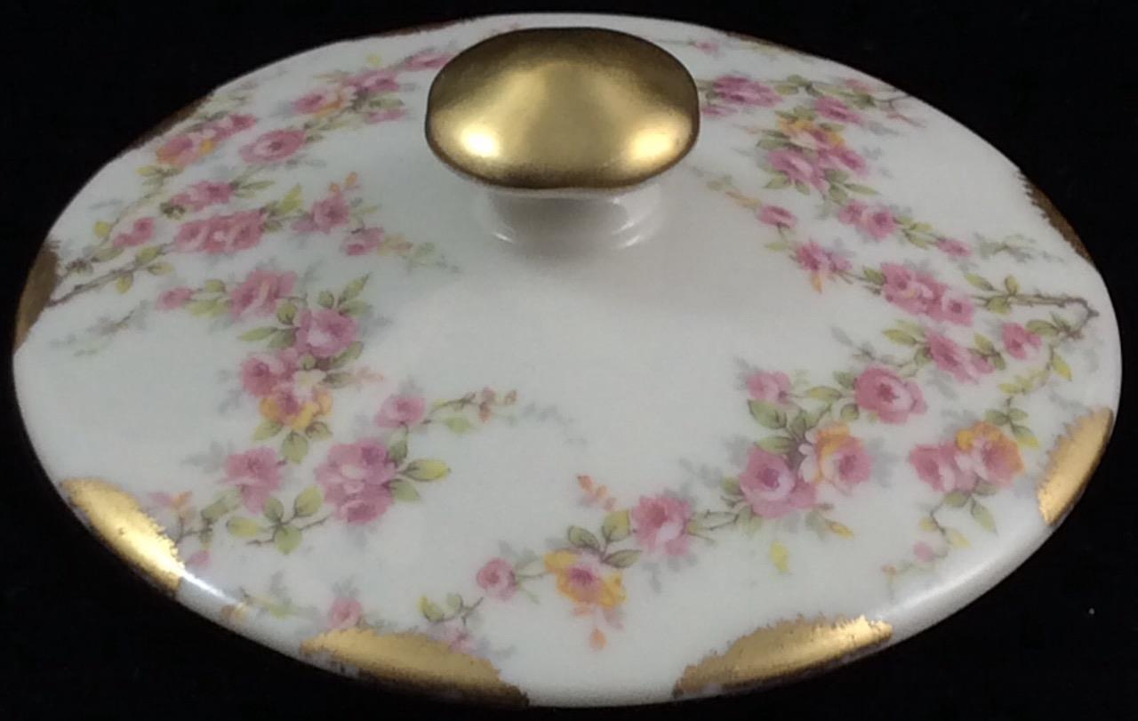 Haviland Varenne New York Group of 3 Gravy Boat Creamer and Sugar Bowl Lid Only
