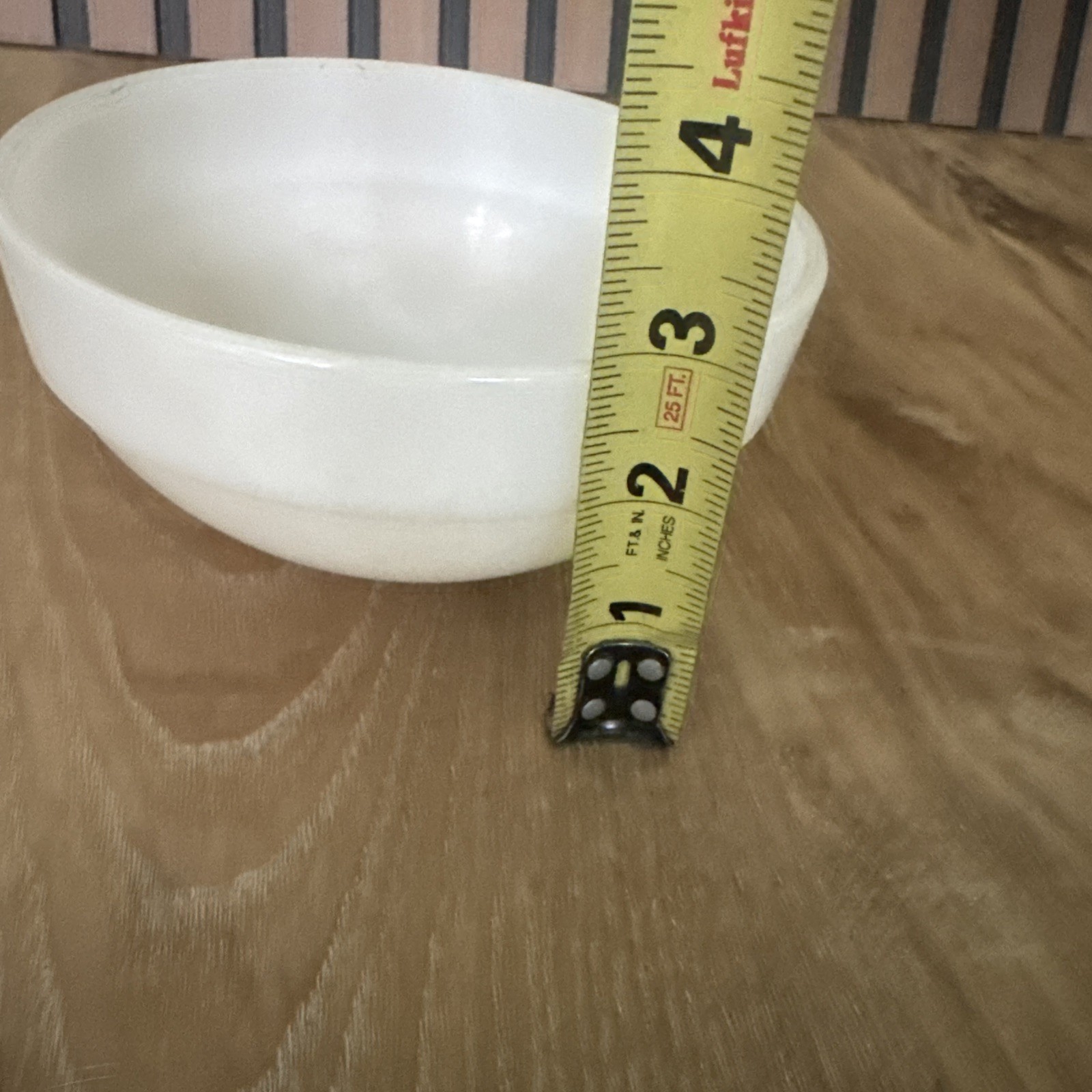 Vintage Fire King Oven Bowl Chili Baking Cereal Salad Milk Glass