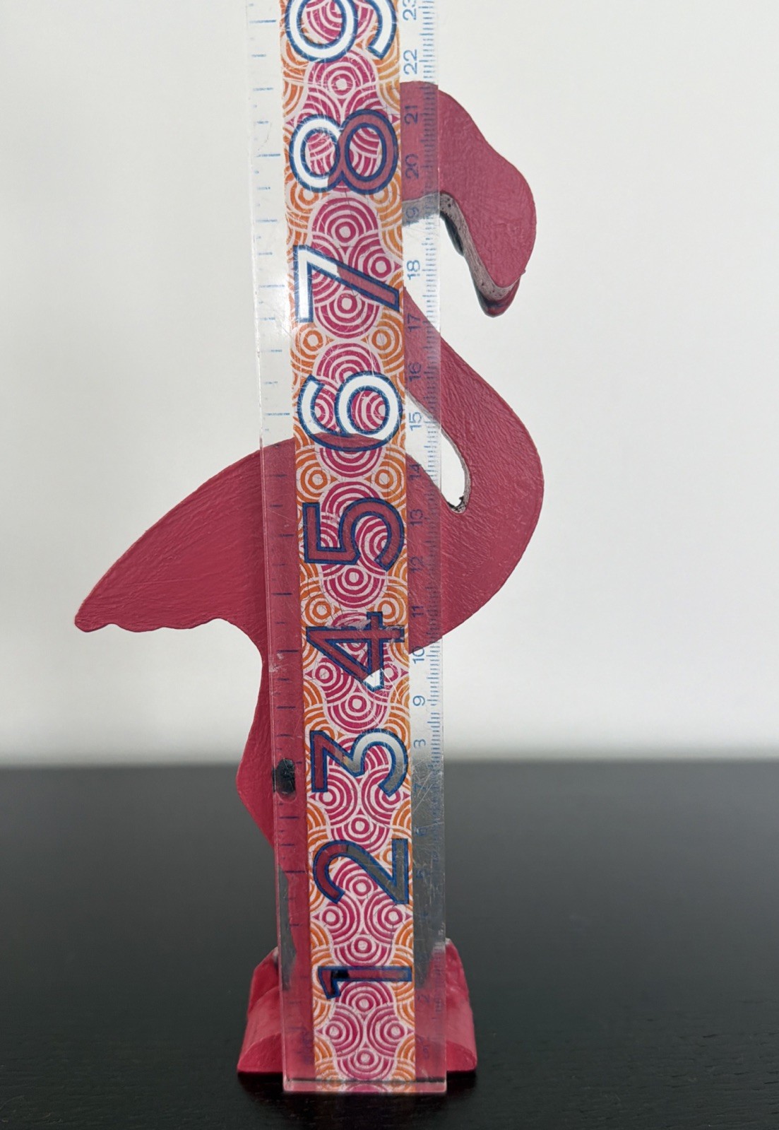 FIESTA WARE FLAMINGO 🦩 * HANDMADE IN USA * w/ VTG & P86 Saucers SHELF DECOR
